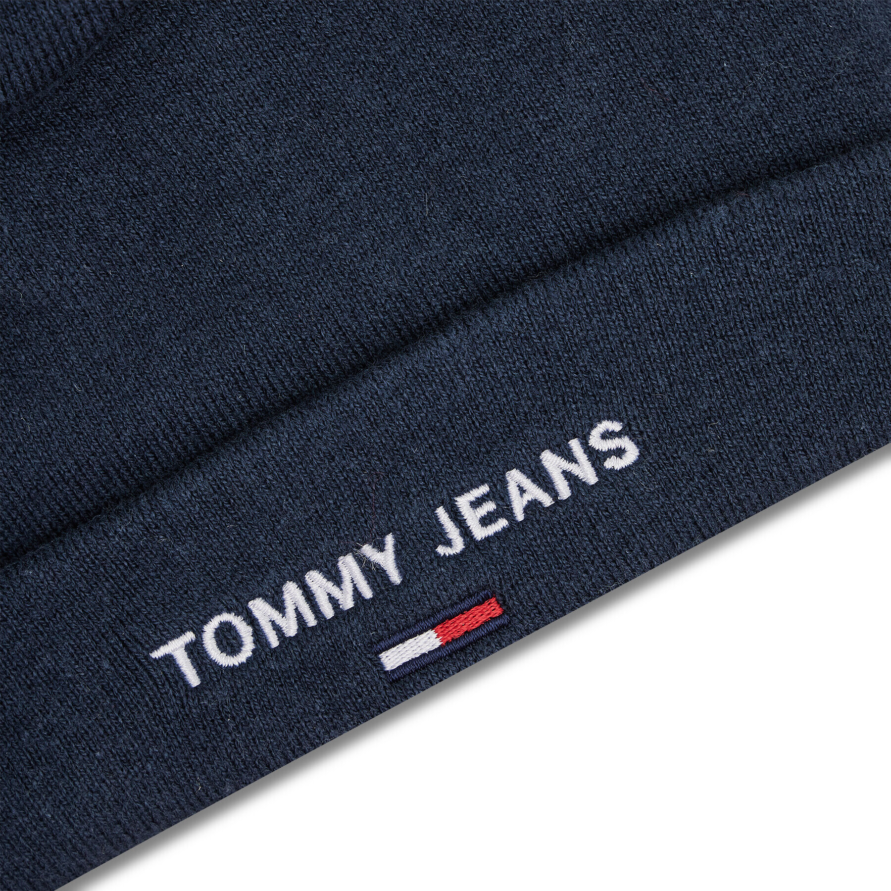 Tommy Jeans Шапка Tjw Sport Beanie AW0AW10707 Тъмносин - Pepit.bg