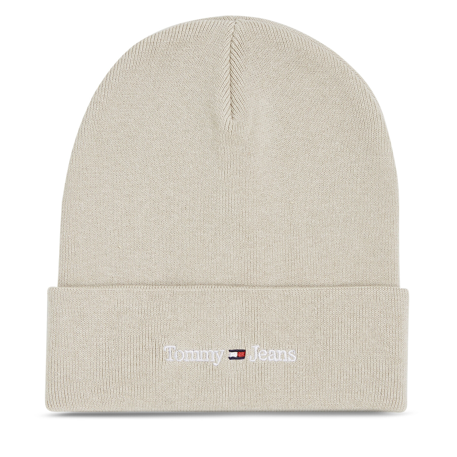 Tommy Jeans Шапка Tjw Sport Beanie AW0AW15473 Бежов - Pepit.bg