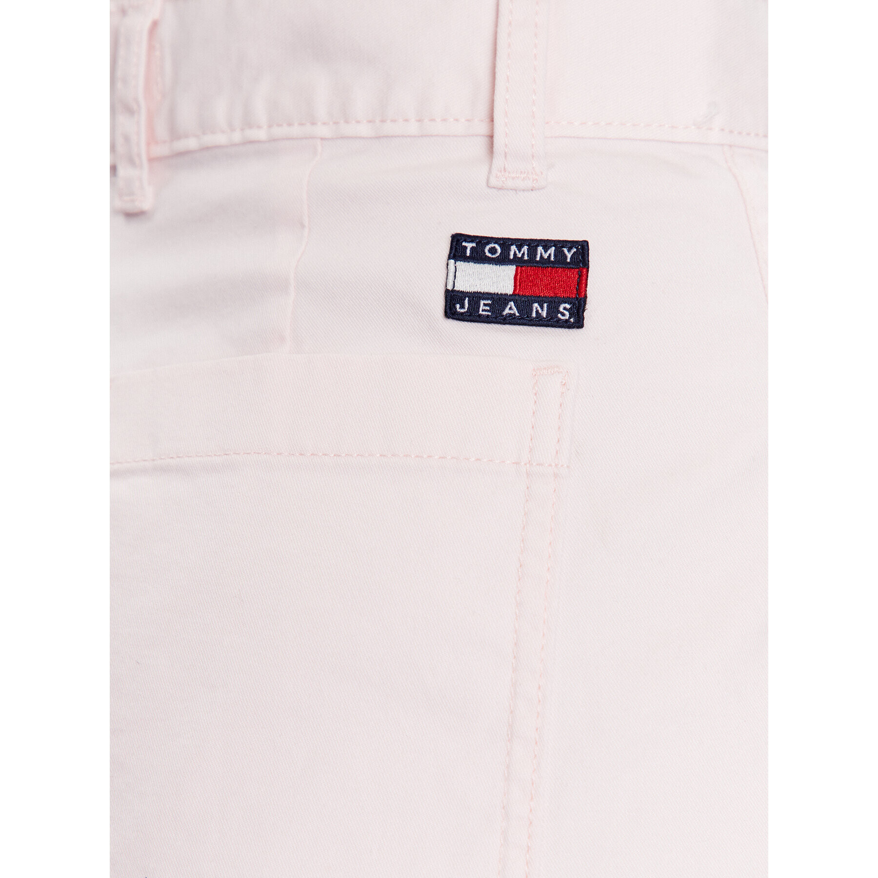 Tommy Jeans Шорти от плат DW0DW15588 Розов Regular Fit - Pepit.bg