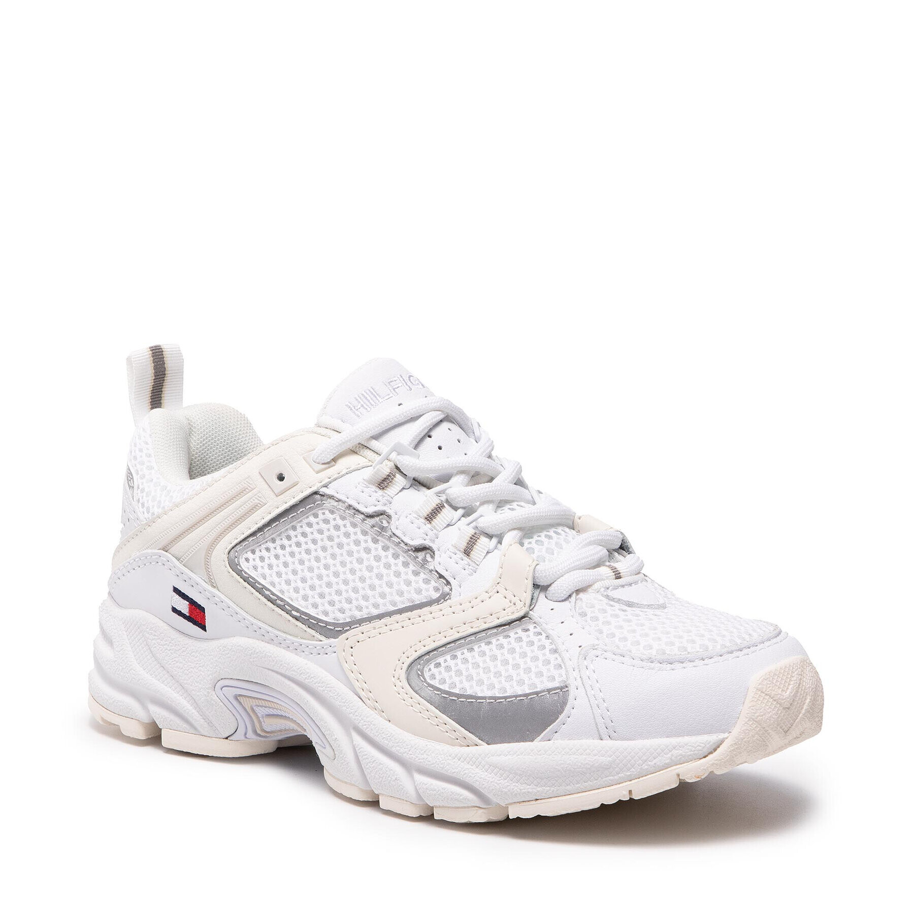 Tommy Jeans Сникърси Archive Mesh Runner EN0EN01356 Бял - Pepit.bg