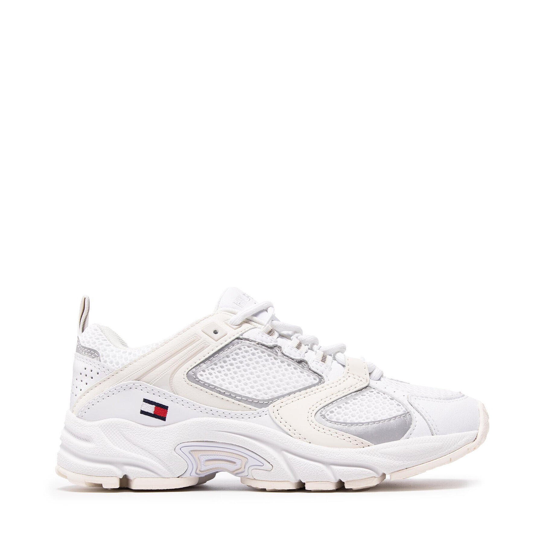 Tommy Jeans Сникърси Archive Mesh Runner EN0EN01356 Бял - Pepit.bg