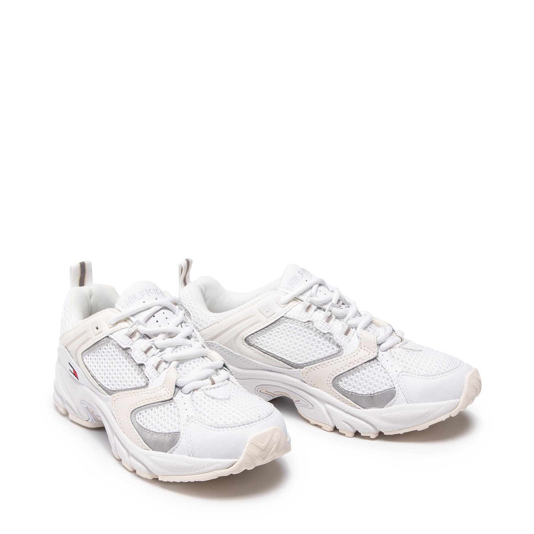 Tommy Jeans Сникърси Archive Mesh Runner EN0EN01356 Бял - Pepit.bg