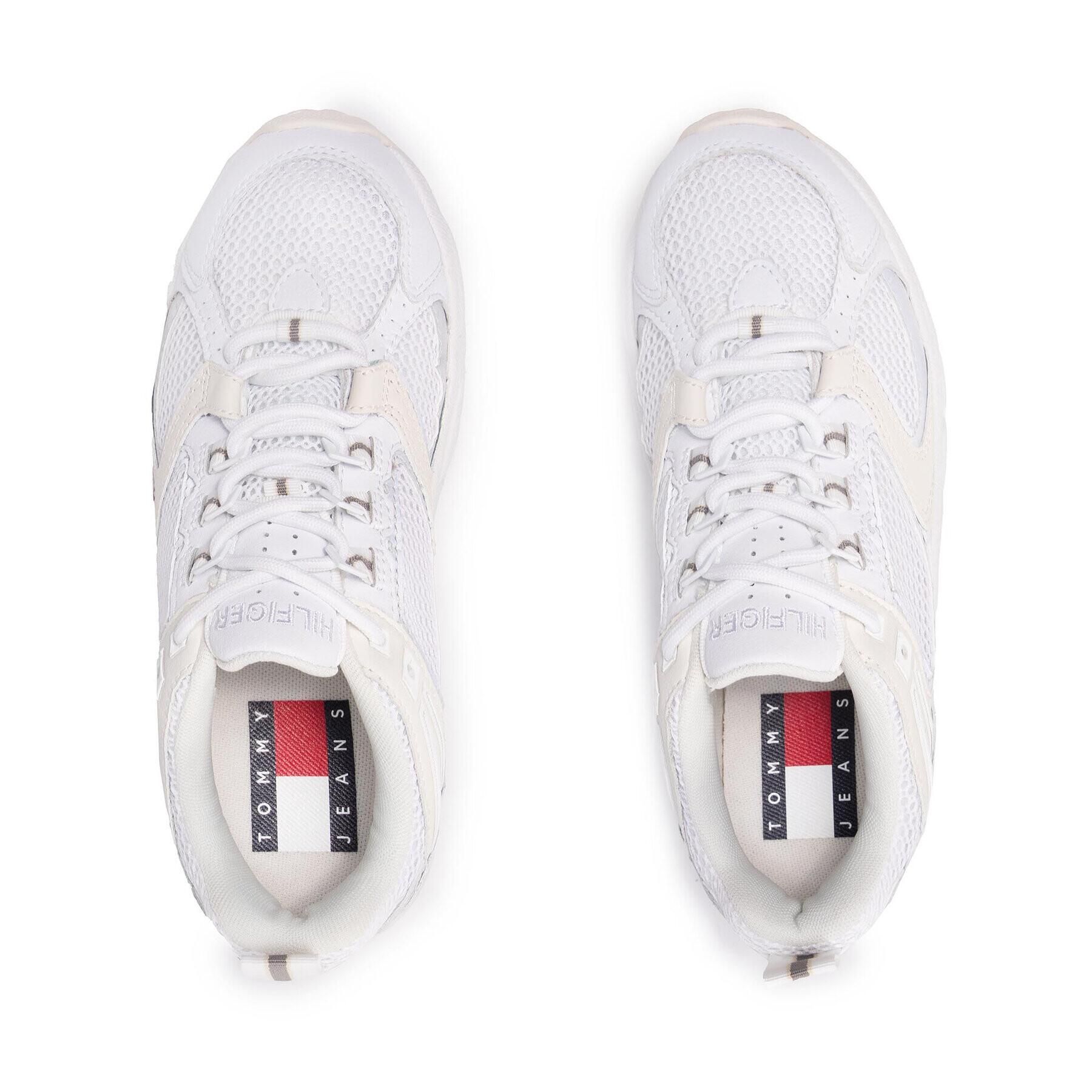 Tommy Jeans Сникърси Archive Mesh Runner EN0EN01356 Бял - Pepit.bg