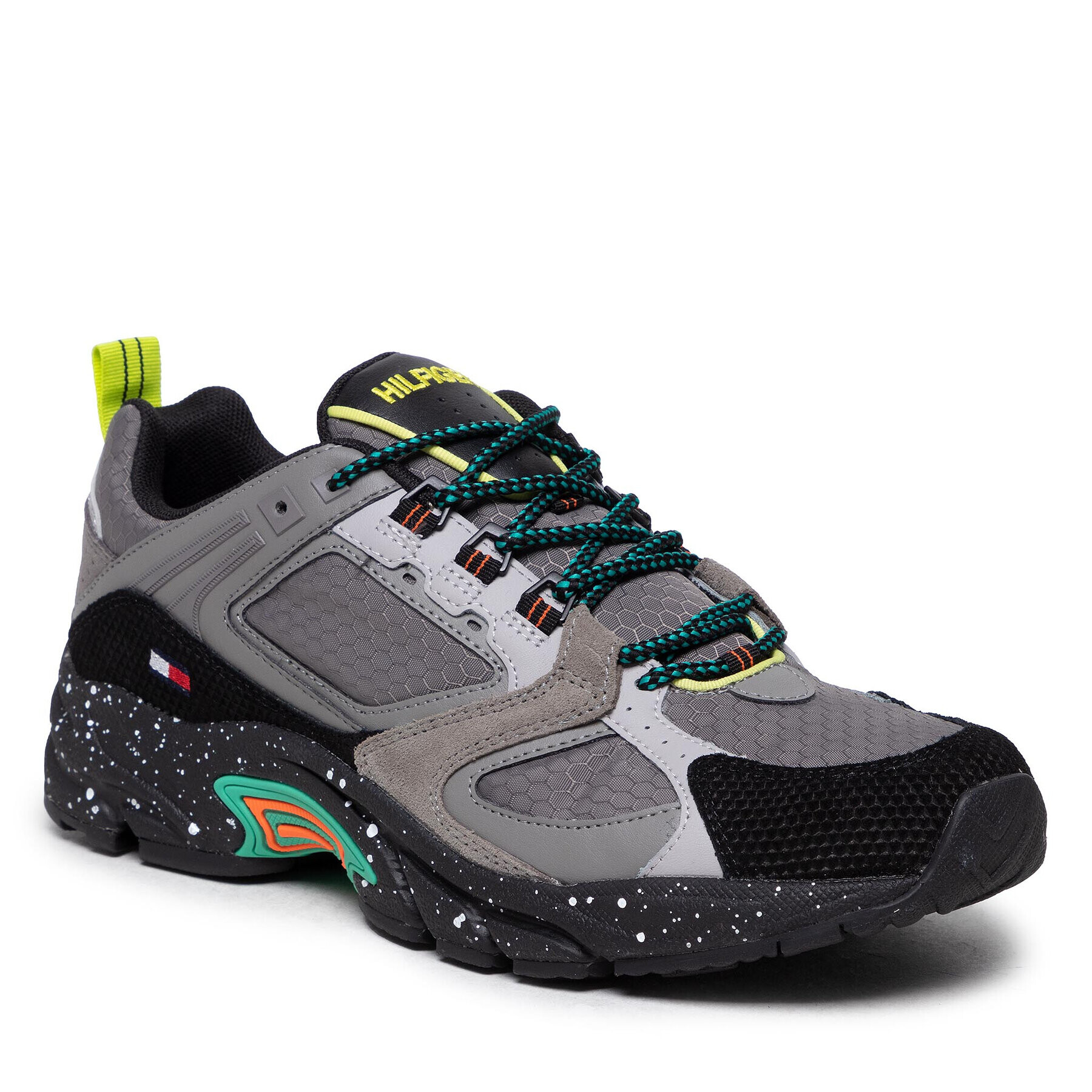 Tommy Jeans Сникърси Archive Mix Runner EM0EM00822 Сив - Pepit.bg