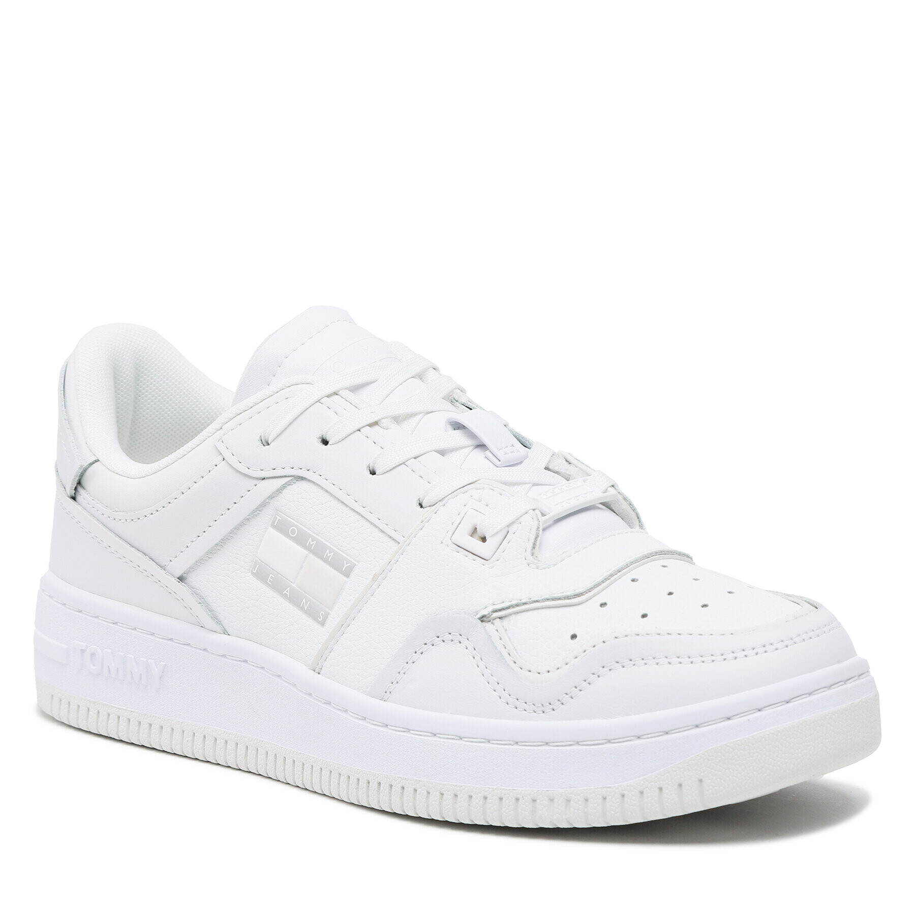 Tommy Jeans Сникърси Basket Cupsole EM0EM01194 Бял - Pepit.bg