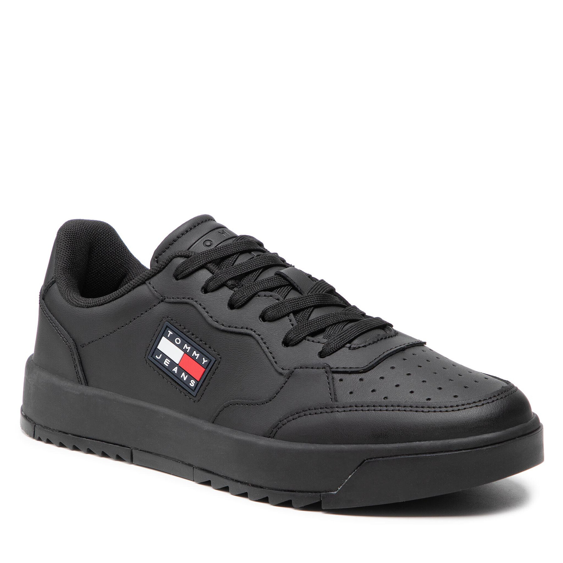 Tommy Jeans Сникърси Basket EM0EM00900 Черен - Pepit.bg