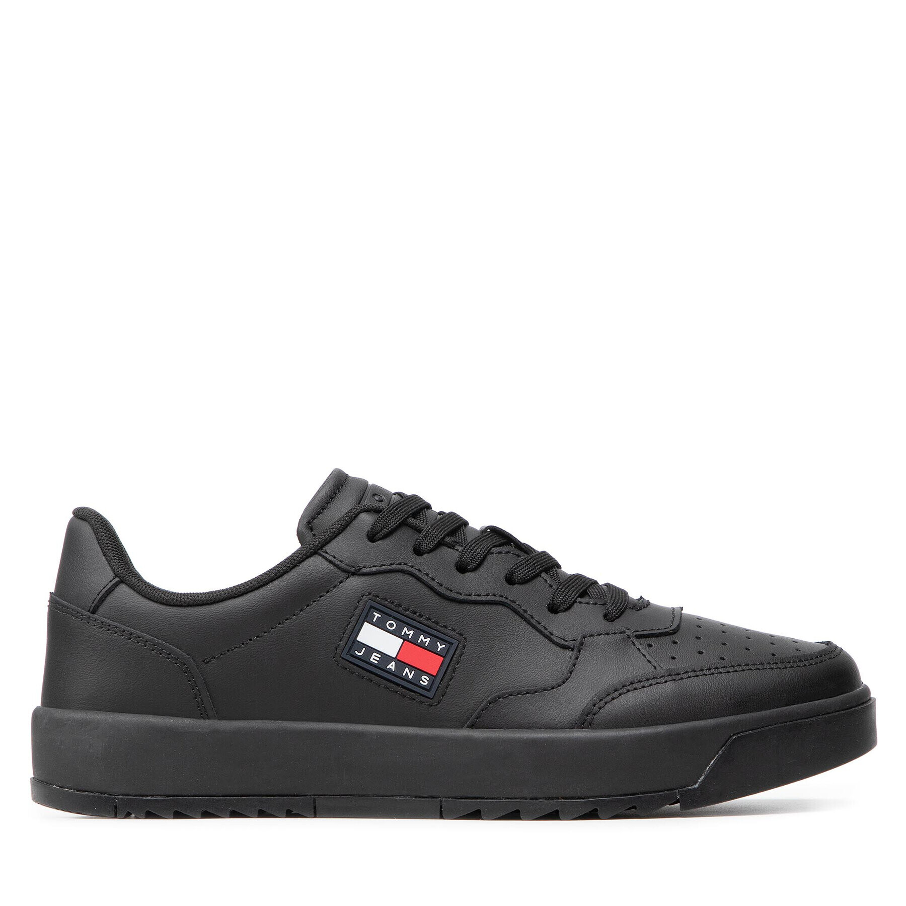 Tommy Jeans Сникърси Basket EM0EM00900 Черен - Pepit.bg