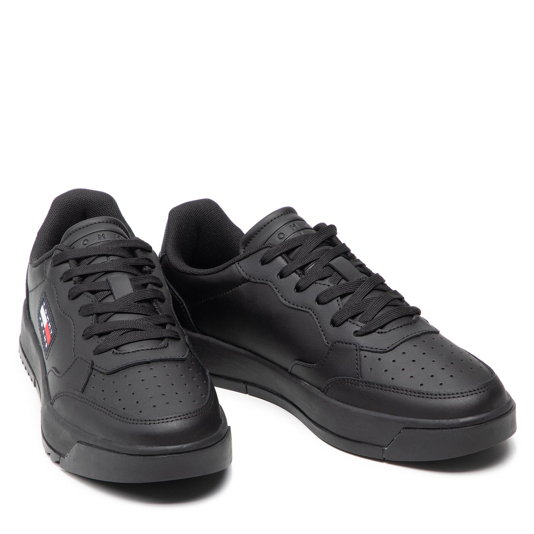 Tommy Jeans Сникърси Basket EM0EM00900 Черен - Pepit.bg