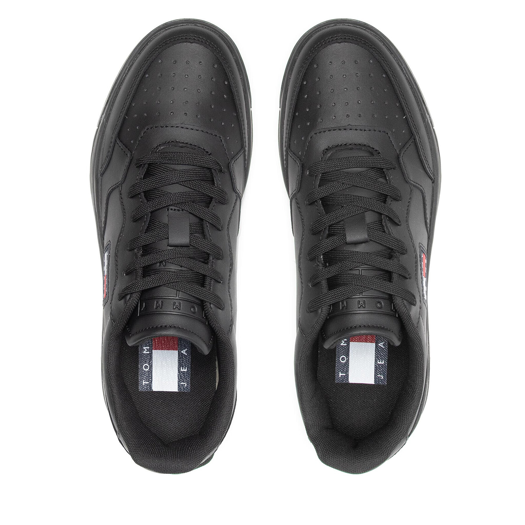 Tommy Jeans Сникърси Basket EM0EM00900 Черен - Pepit.bg