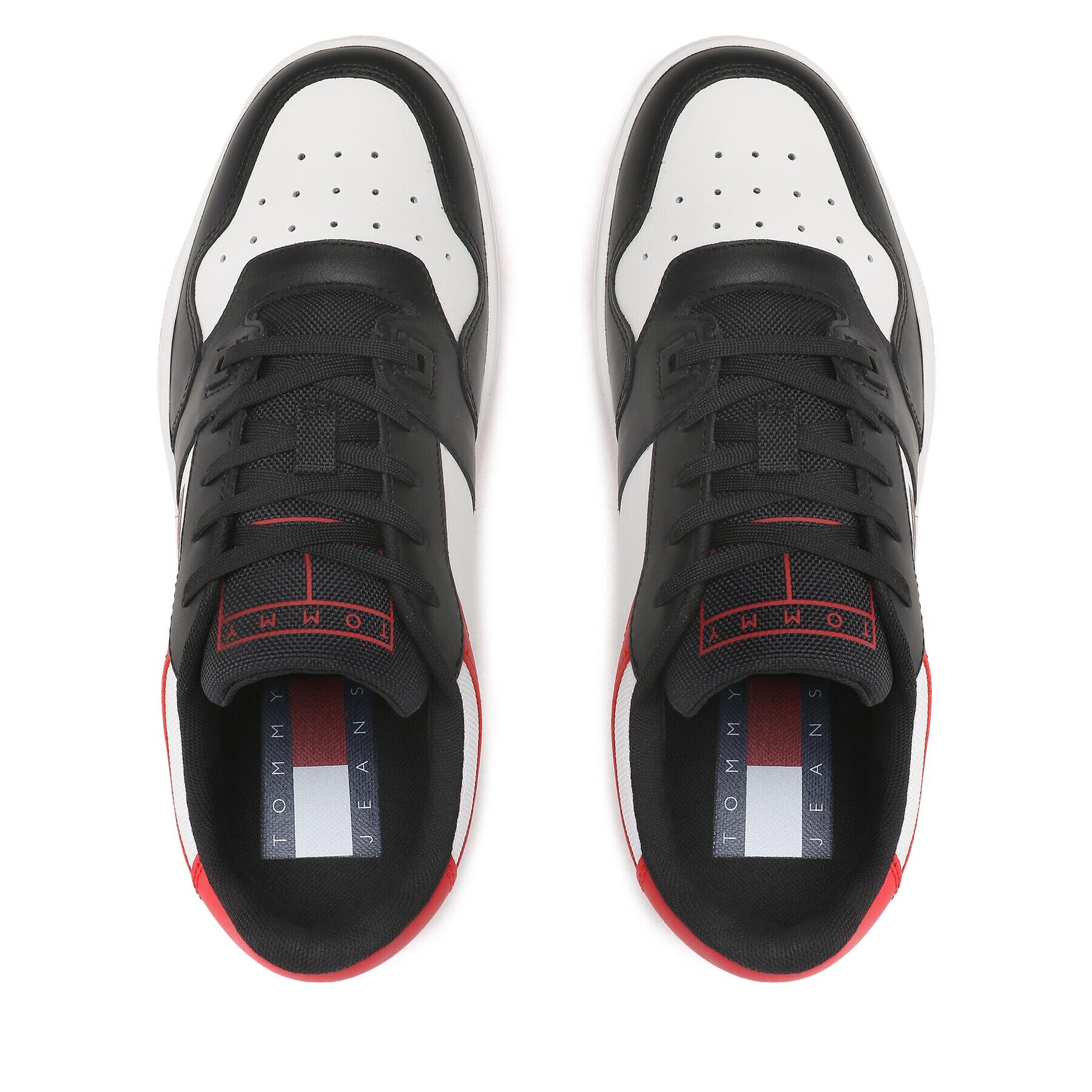 Tommy Jeans Сникърси Basket Leather EM0EM01162 Цветен - Pepit.bg
