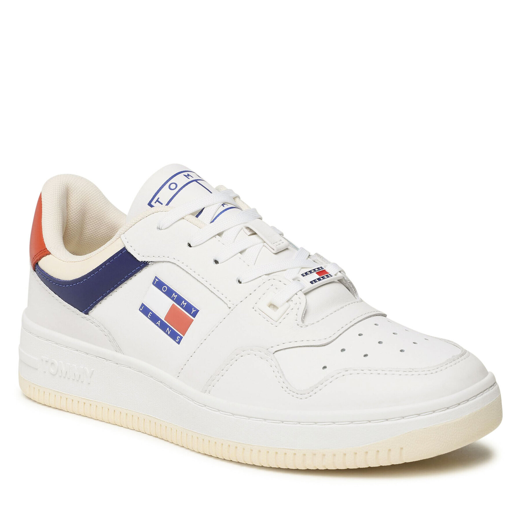 Tommy Jeans Сникърси Basket Premium EM0EM01216 Бял - Pepit.bg