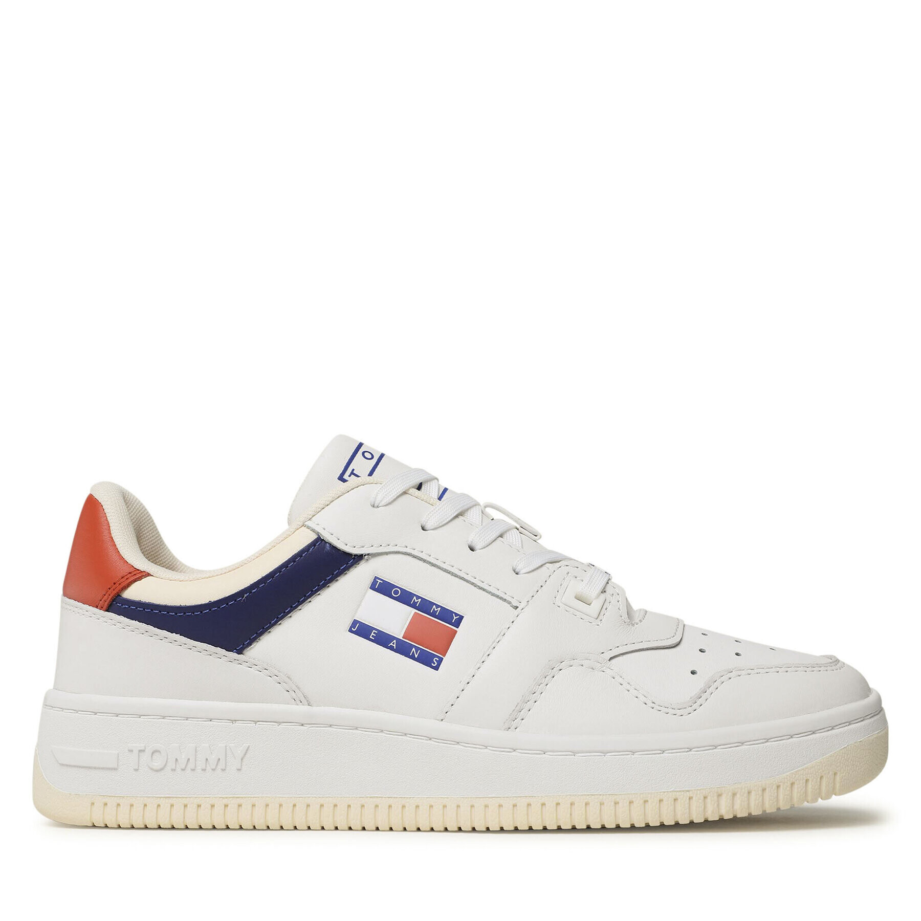 Tommy Jeans Сникърси Basket Premium EM0EM01216 Бял - Pepit.bg