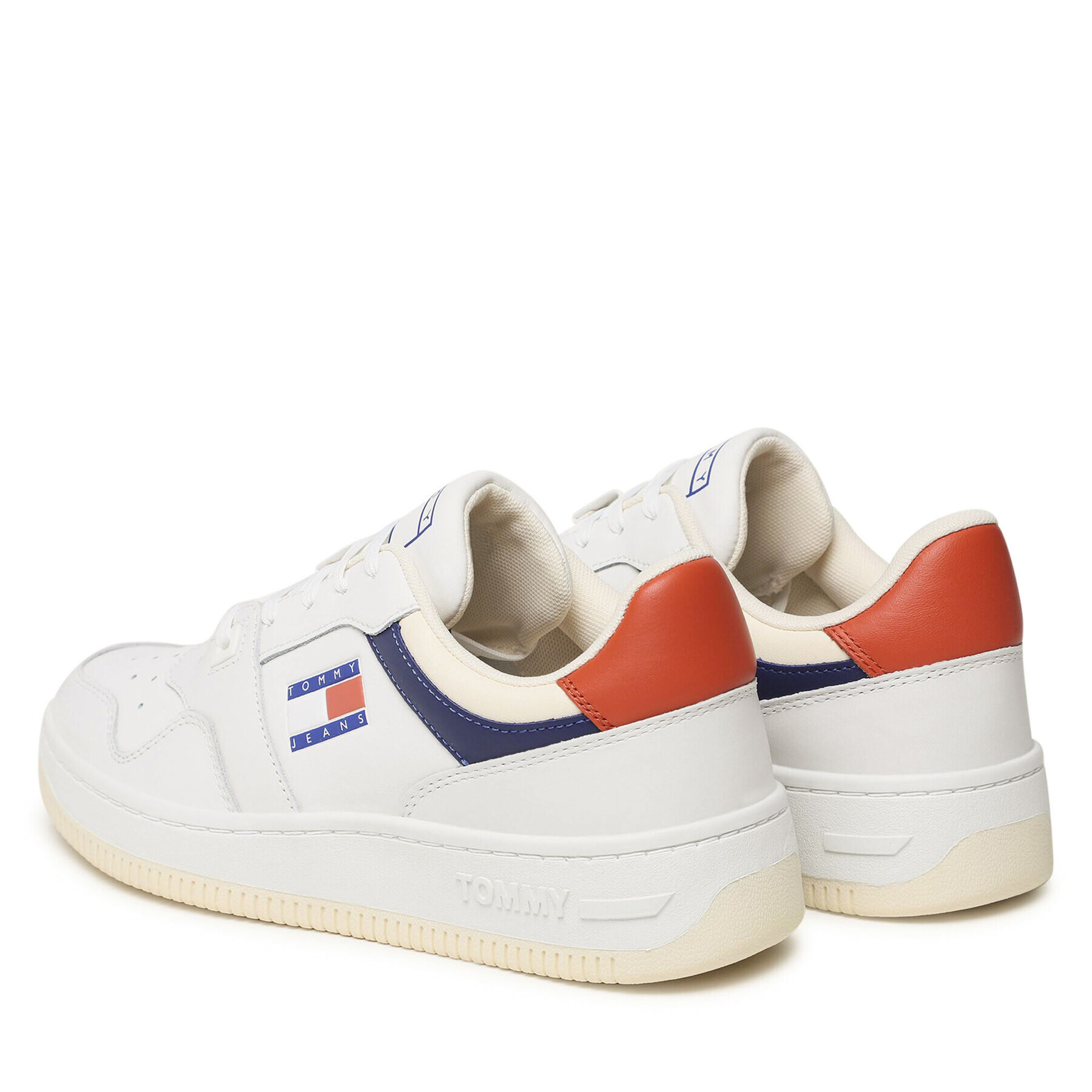 Tommy Jeans Сникърси Basket Premium EM0EM01216 Бял - Pepit.bg