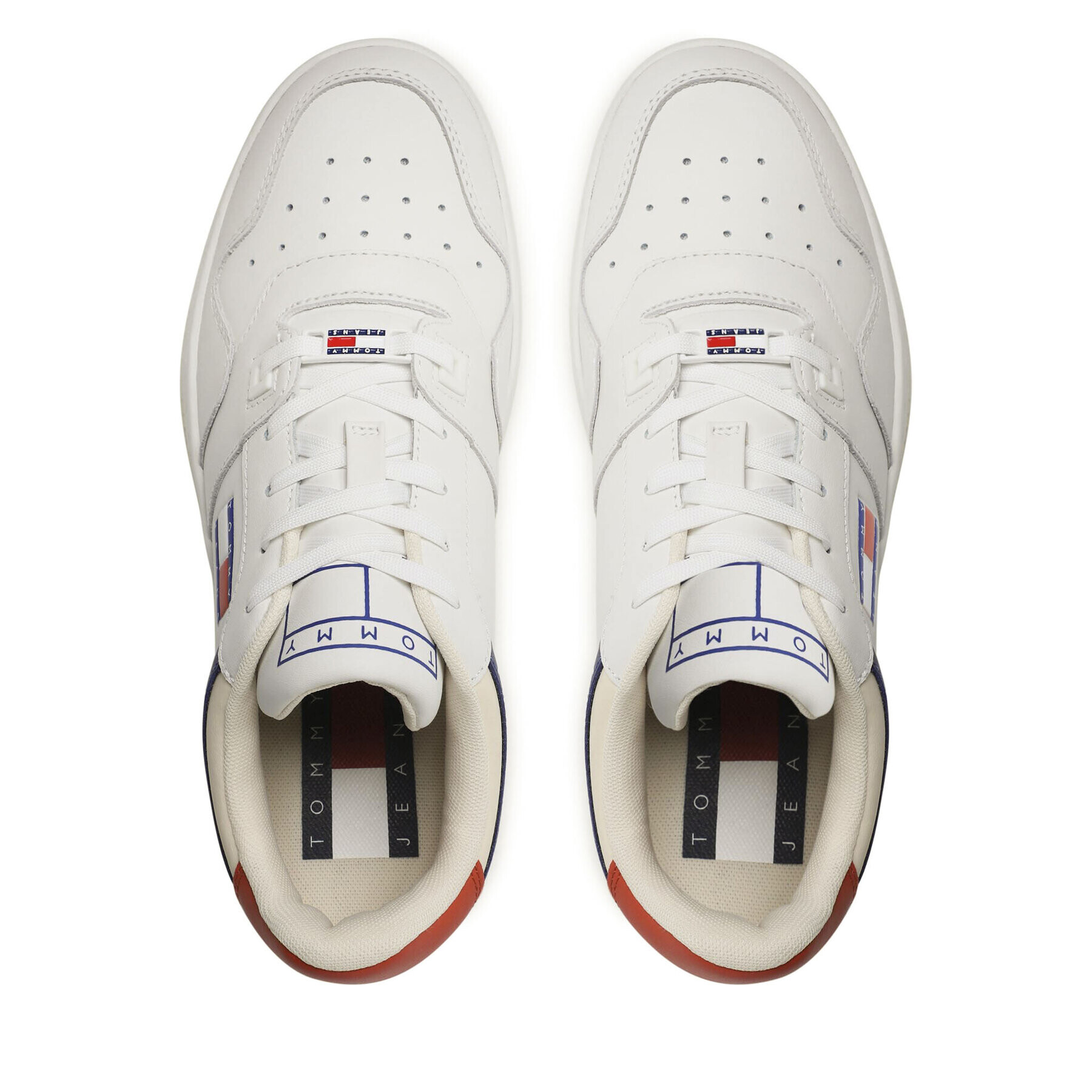 Tommy Jeans Сникърси Basket Premium EM0EM01216 Бял - Pepit.bg