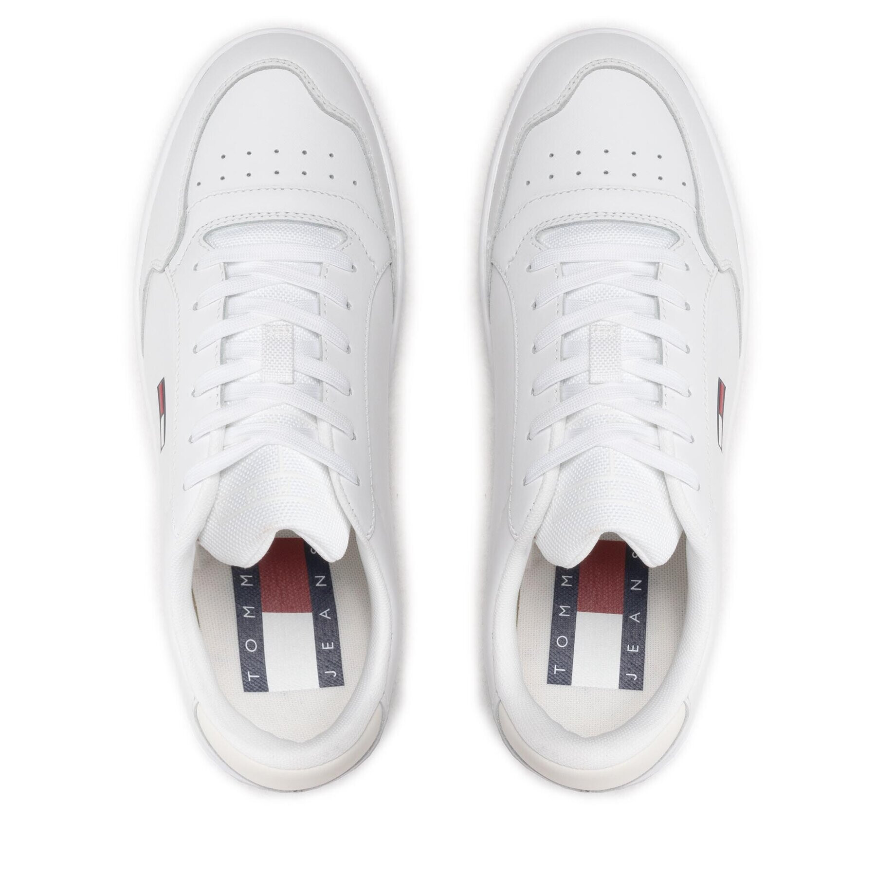 Tommy Jeans Сникърси City Leather Cupsole EM0EM01069 Бял - Pepit.bg