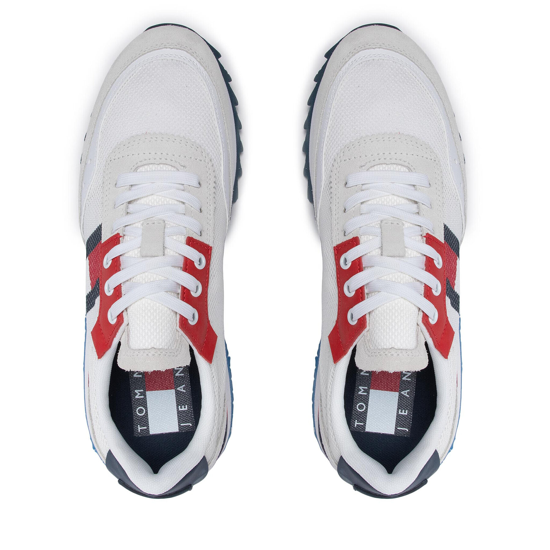 Tommy Jeans Сникърси Cleat EM0EM00970 Бял - Pepit.bg