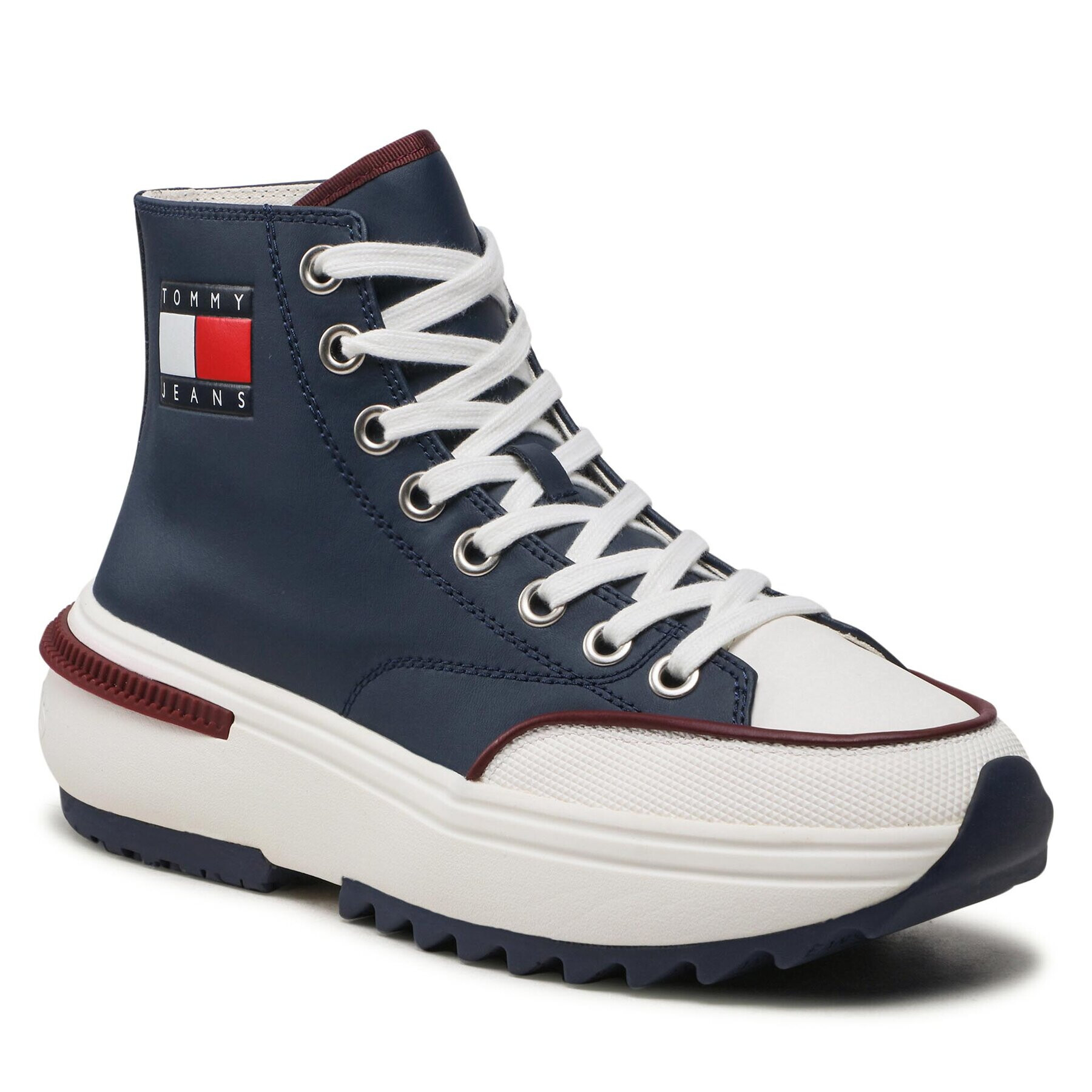 Tommy Jeans Сникърси Cleat Run EM0EM01101 Тъмносин - Pepit.bg