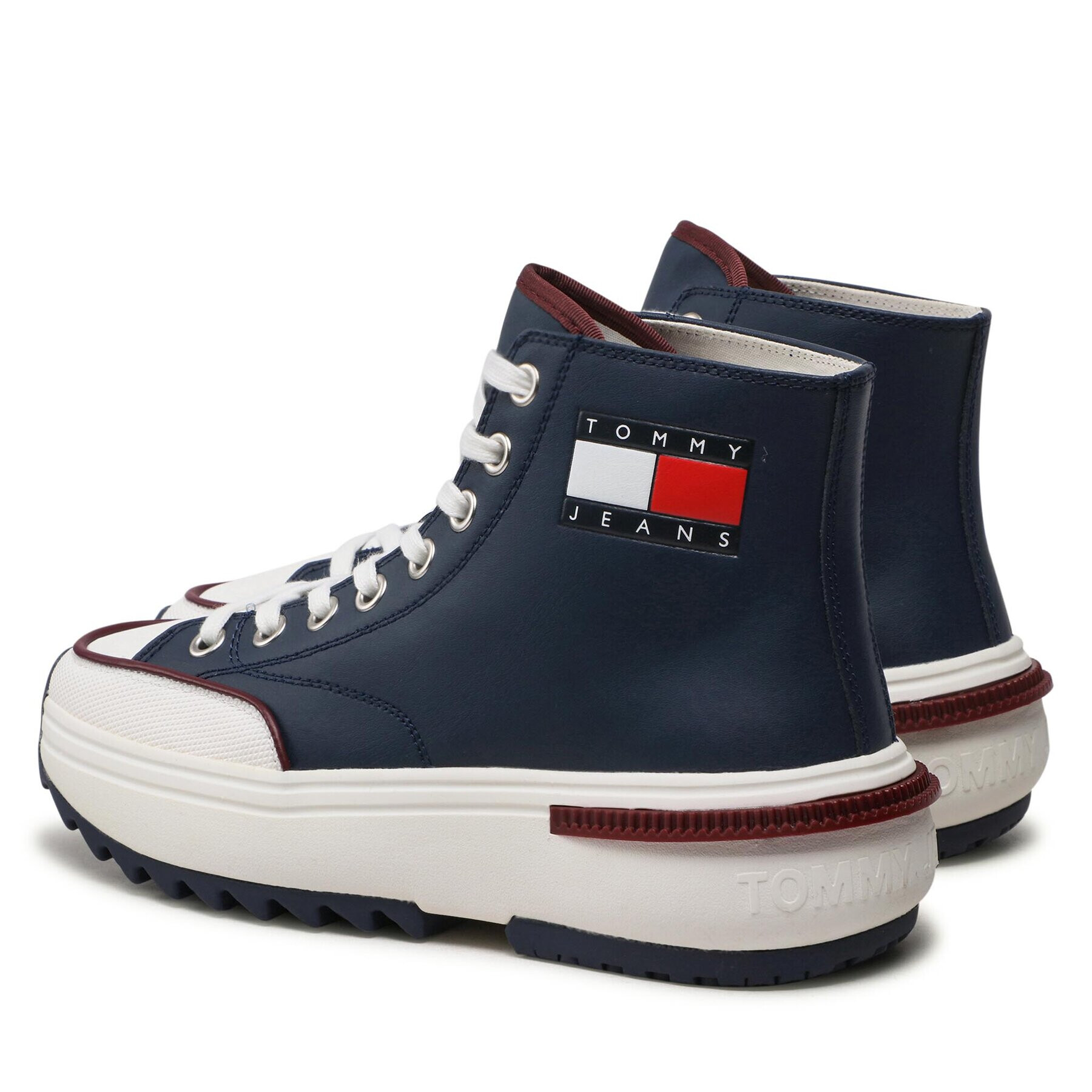 Tommy Jeans Сникърси Cleat Run EM0EM01101 Тъмносин - Pepit.bg