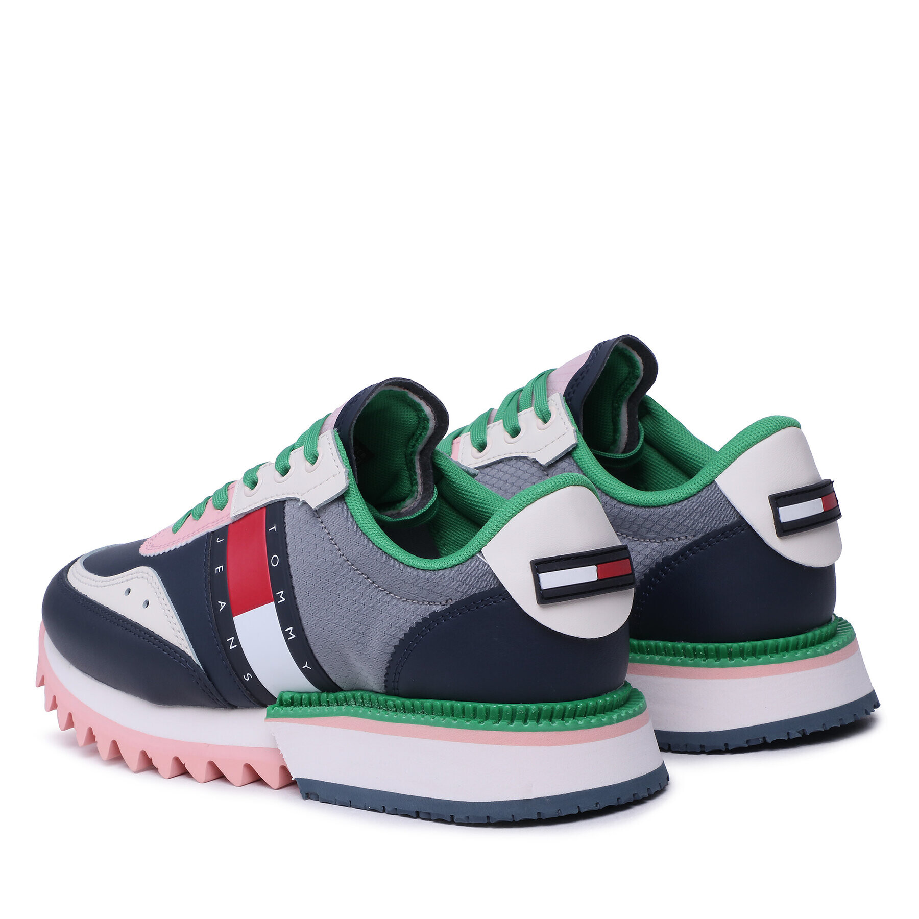 Tommy Jeans Сникърси Cleated Wmn EN0EN02130 Тъмносин - Pepit.bg