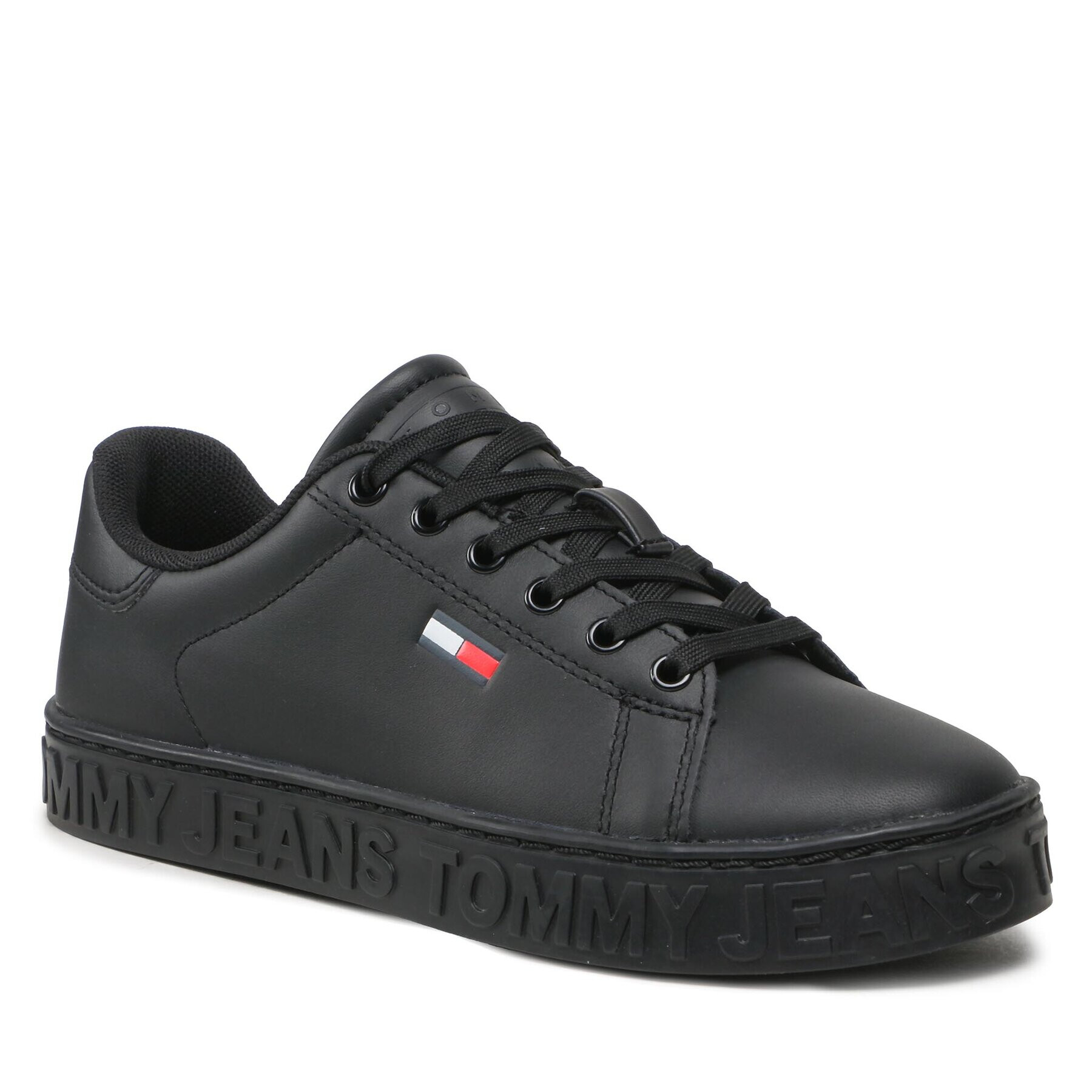 Tommy Jeans Сникърси Cool Ess EN0EN02042 Черен - Pepit.bg