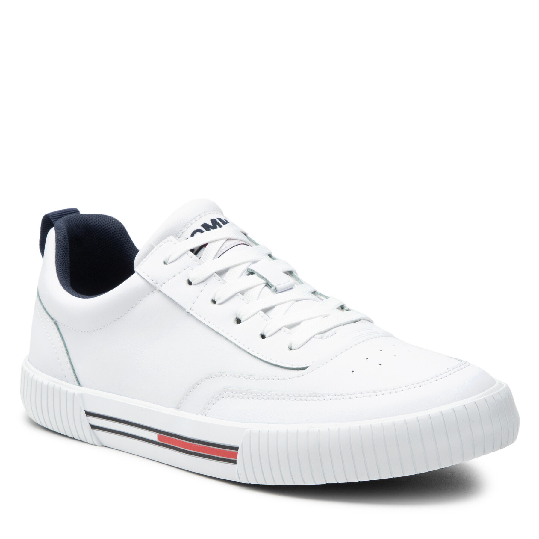 Tommy Jeans Сникърси Core Leather Tjm Vulc EM0EM00806 Бял - Pepit.bg