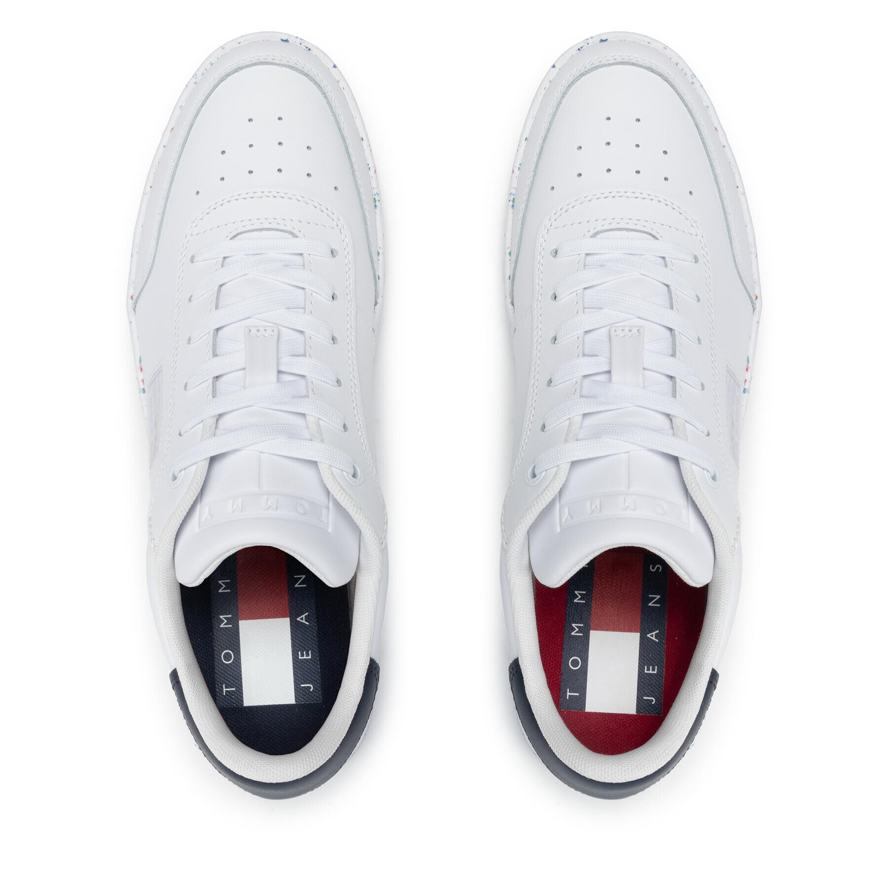 Tommy Jeans Сникърси Cupsole EM0EM00873 Бял - Pepit.bg