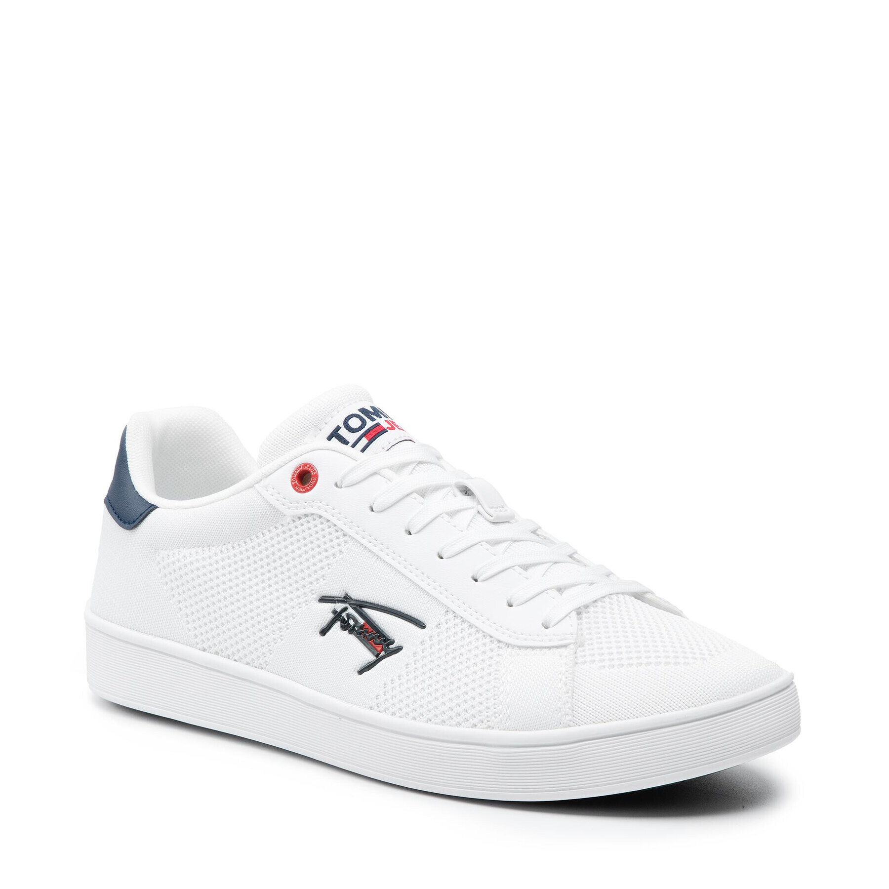 Tommy Jeans Сникърси Cupsole Knit Tjm EM0EM00798 Бял - Pepit.bg