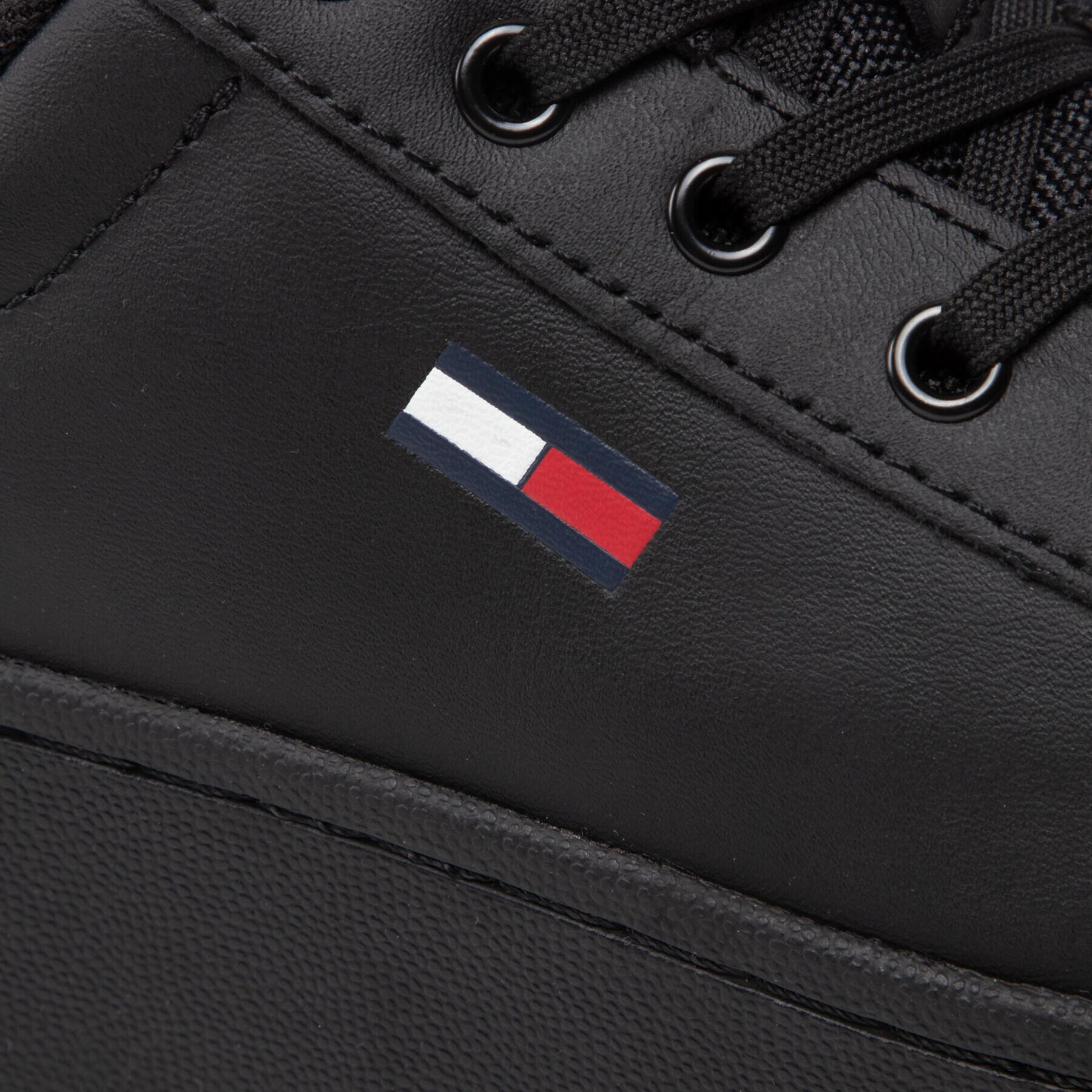 Tommy Jeans Сникърси Flatform Ess EN0EN02043 Черен - Pepit.bg