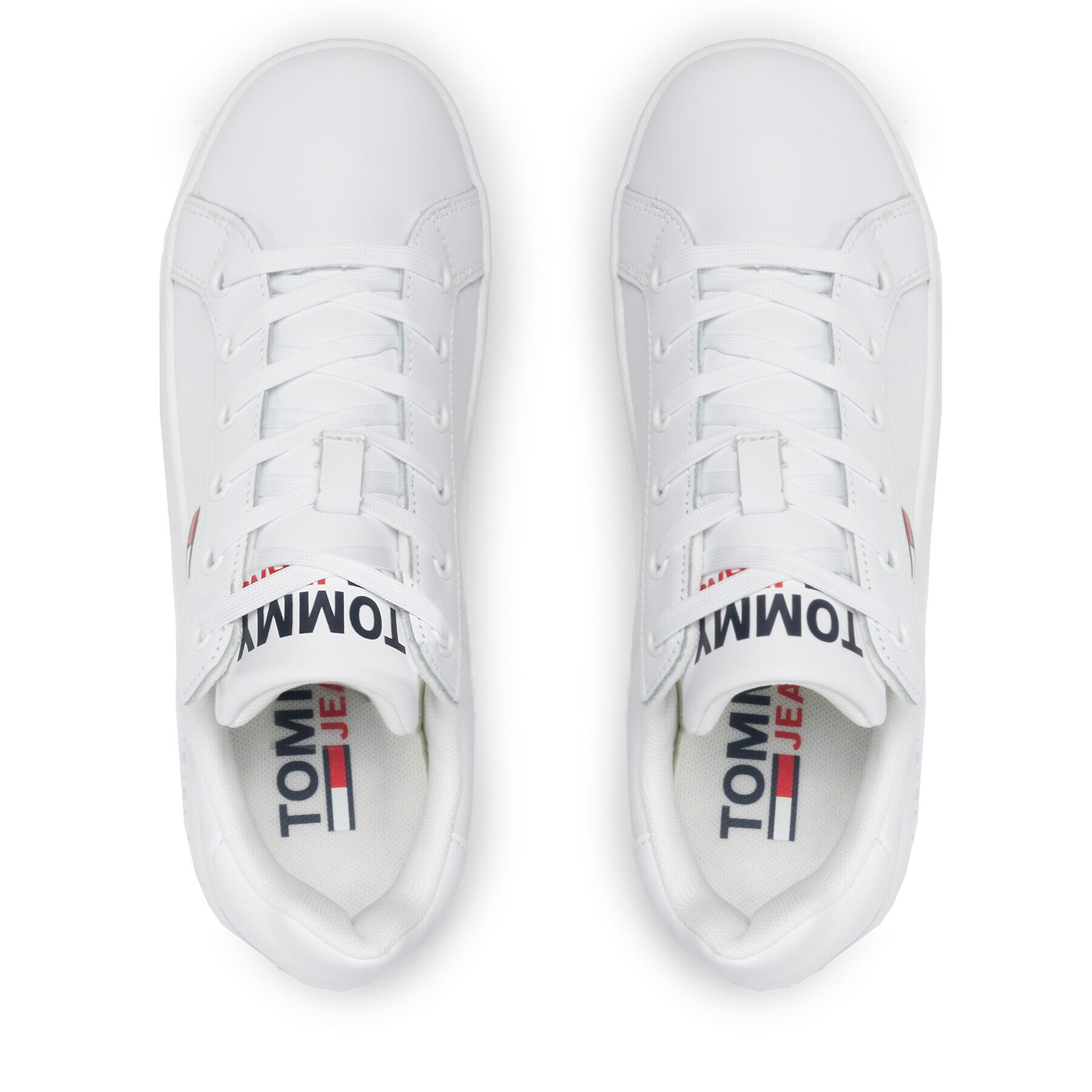 Tommy Jeans Сникърси Flatform Essential EN0EN01731 Бял - Pepit.bg