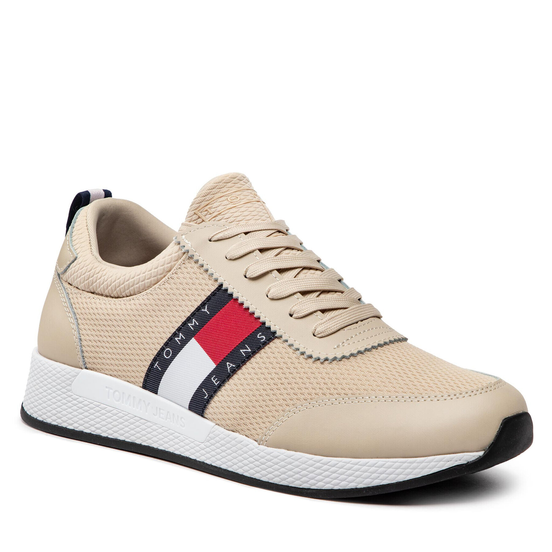 Tommy Jeans Сникърси Flexi Runner EM0EM00959 Бежов - Pepit.bg