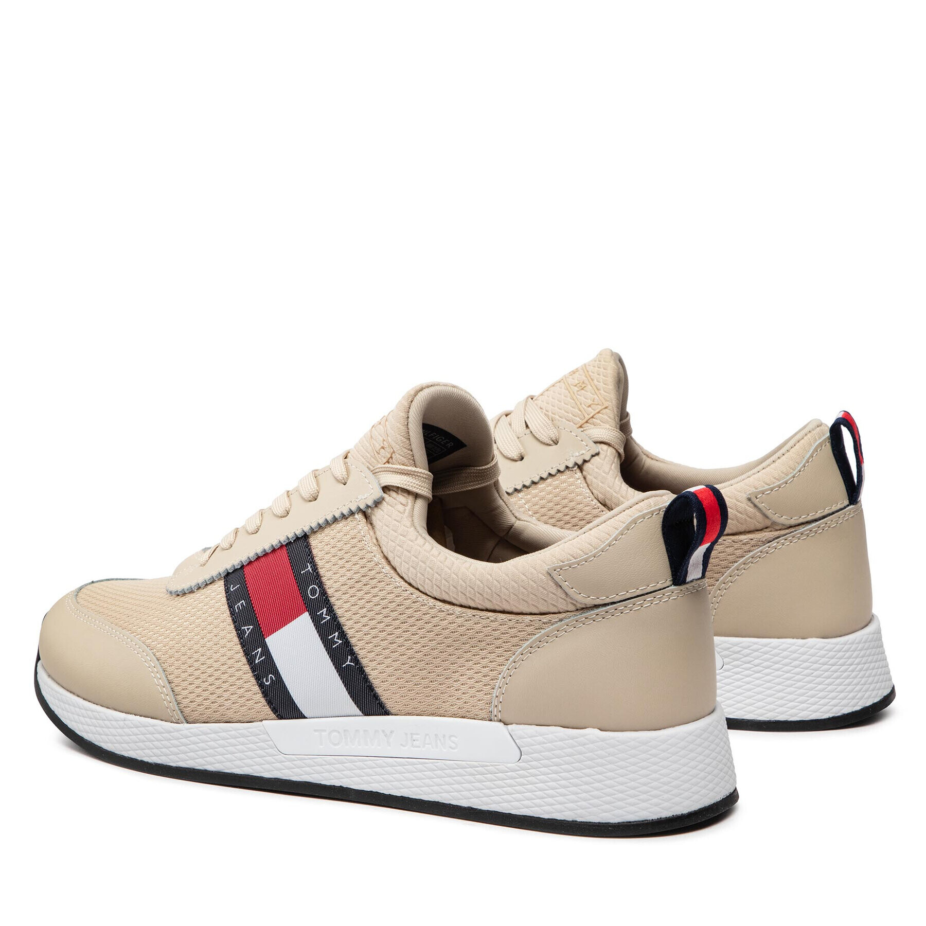 Tommy Jeans Сникърси Flexi Runner EM0EM00959 Бежов - Pepit.bg