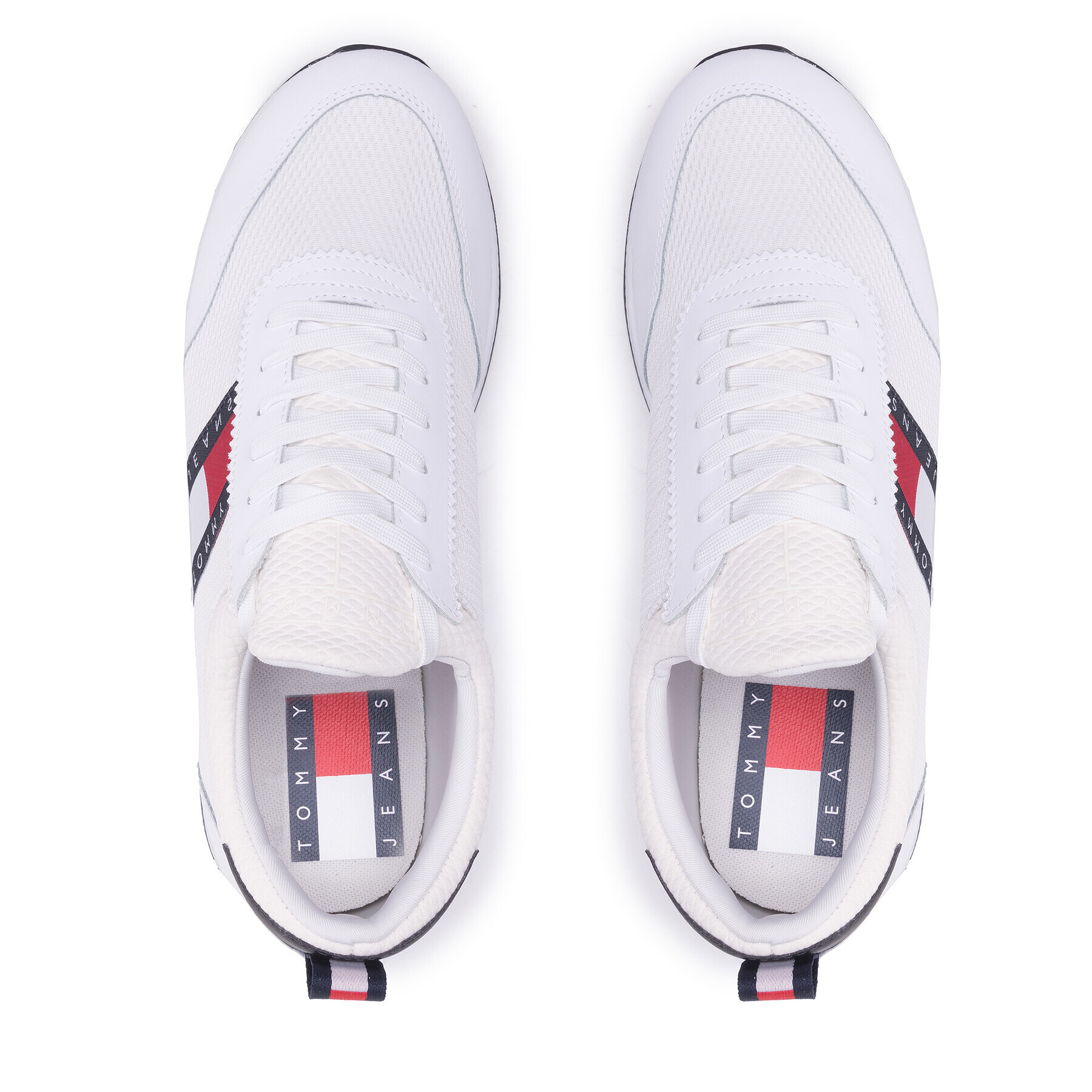 Tommy Jeans Сникърси Flexi Runner EM0EM00959 Бял - Pepit.bg