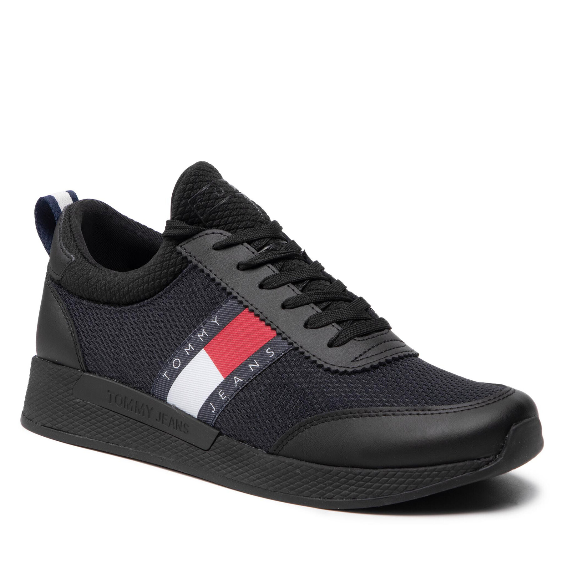 Tommy Jeans Сникърси Flexi Runner EM0EM00959 Черен - Pepit.bg