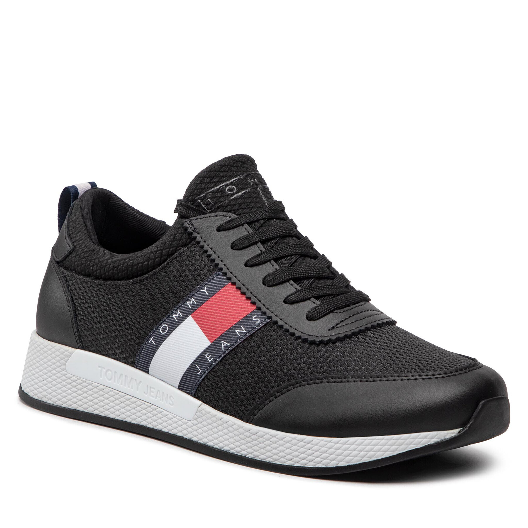 Tommy Jeans Сникърси Flexi Runner EM0EM00959 Черен - Pepit.bg
