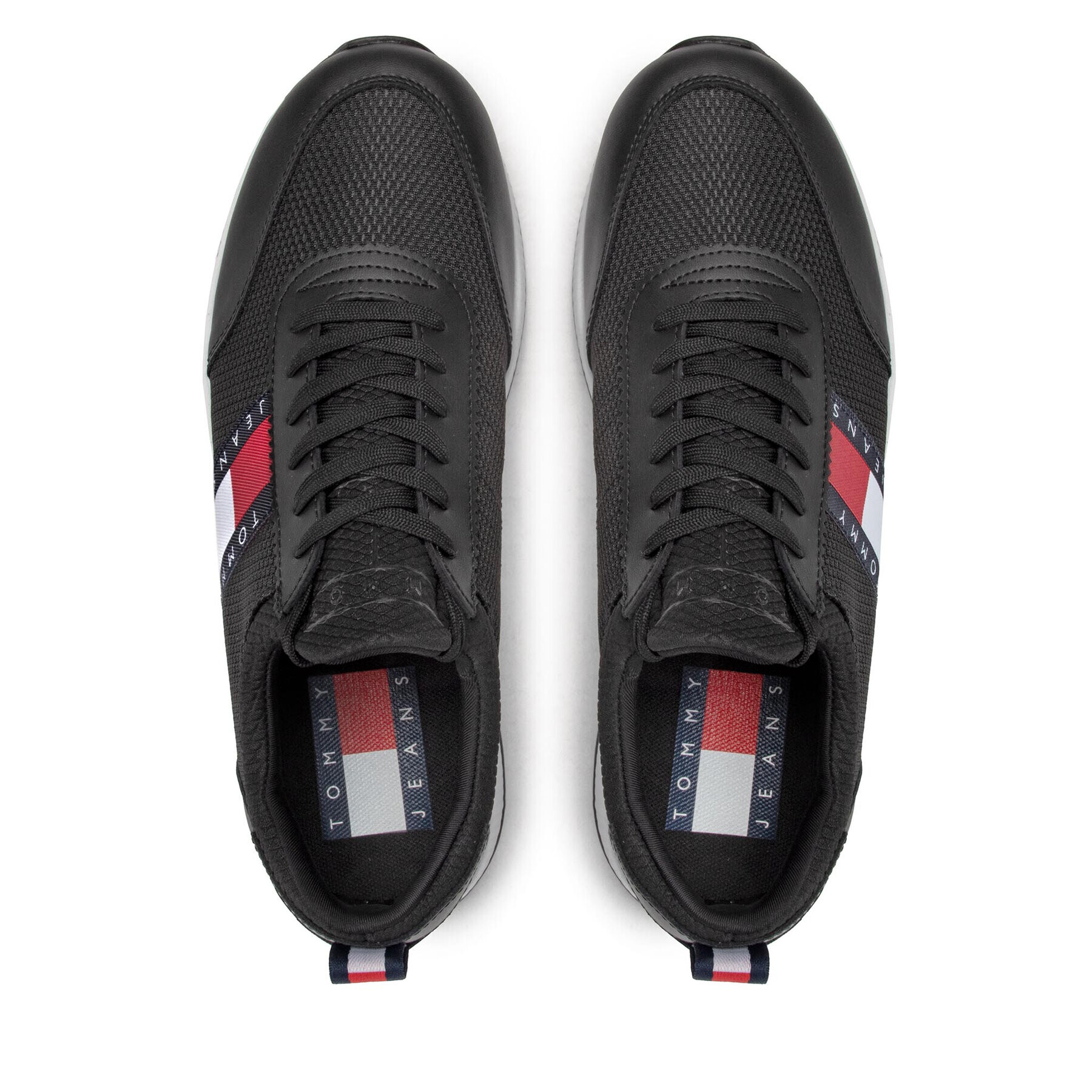 Tommy Jeans Сникърси Flexi Runner EM0EM00959 Черен - Pepit.bg