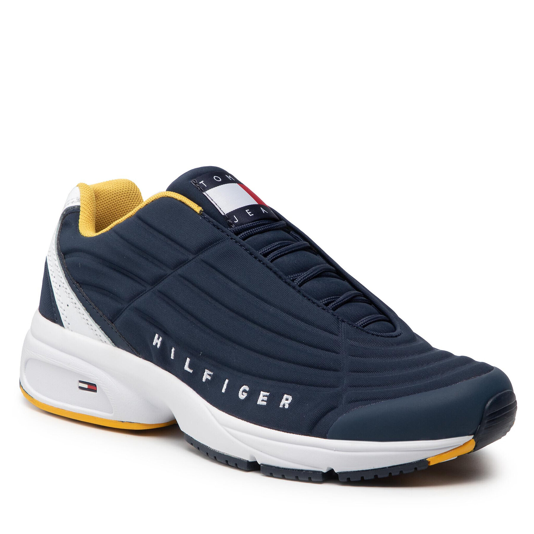 Tommy Jeans Сникърси Heritage Sneaker EM0EM01036 Тъмносин - Pepit.bg