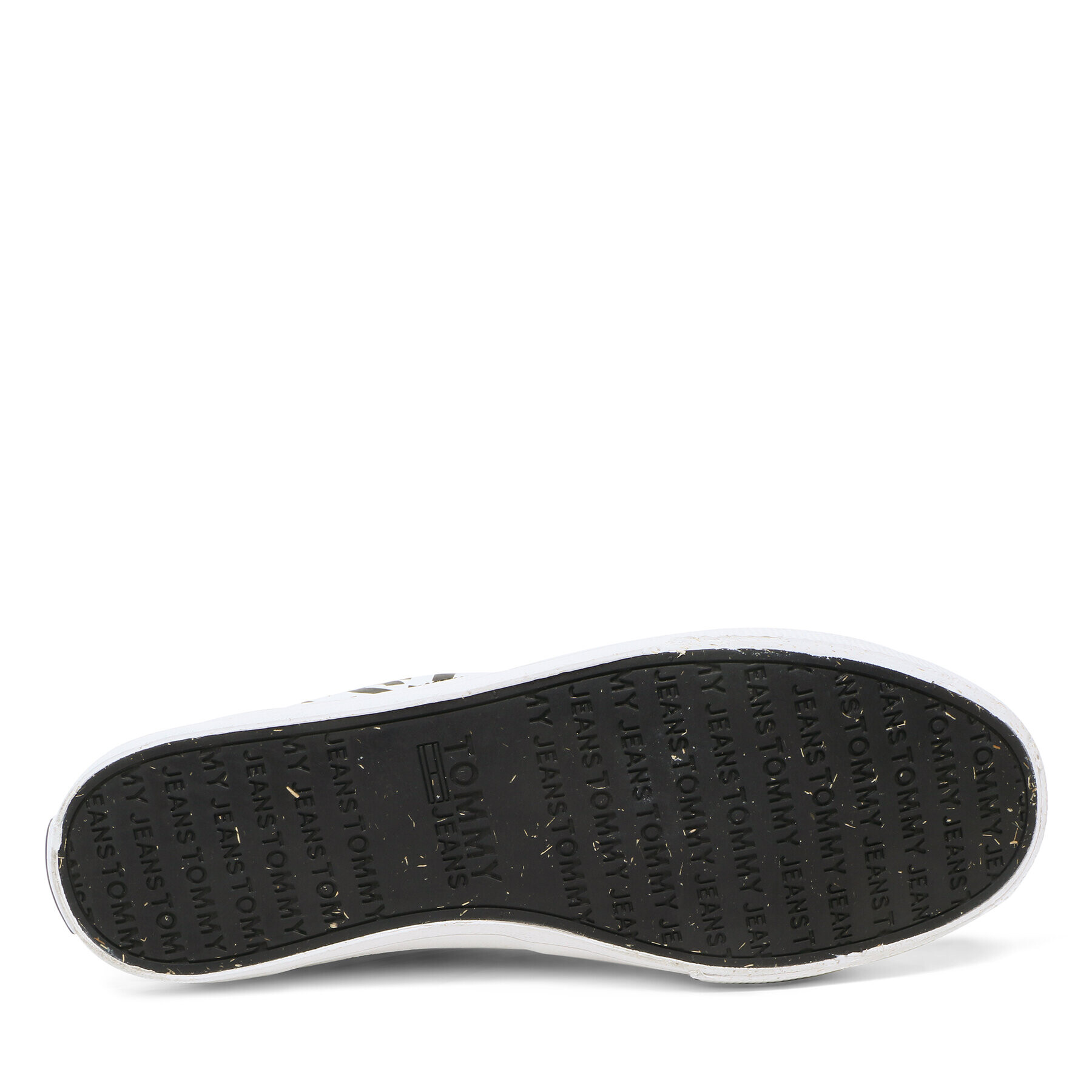 Tommy Jeans Сникърси Leather Logo Print EM0EM01129 Черен - Pepit.bg