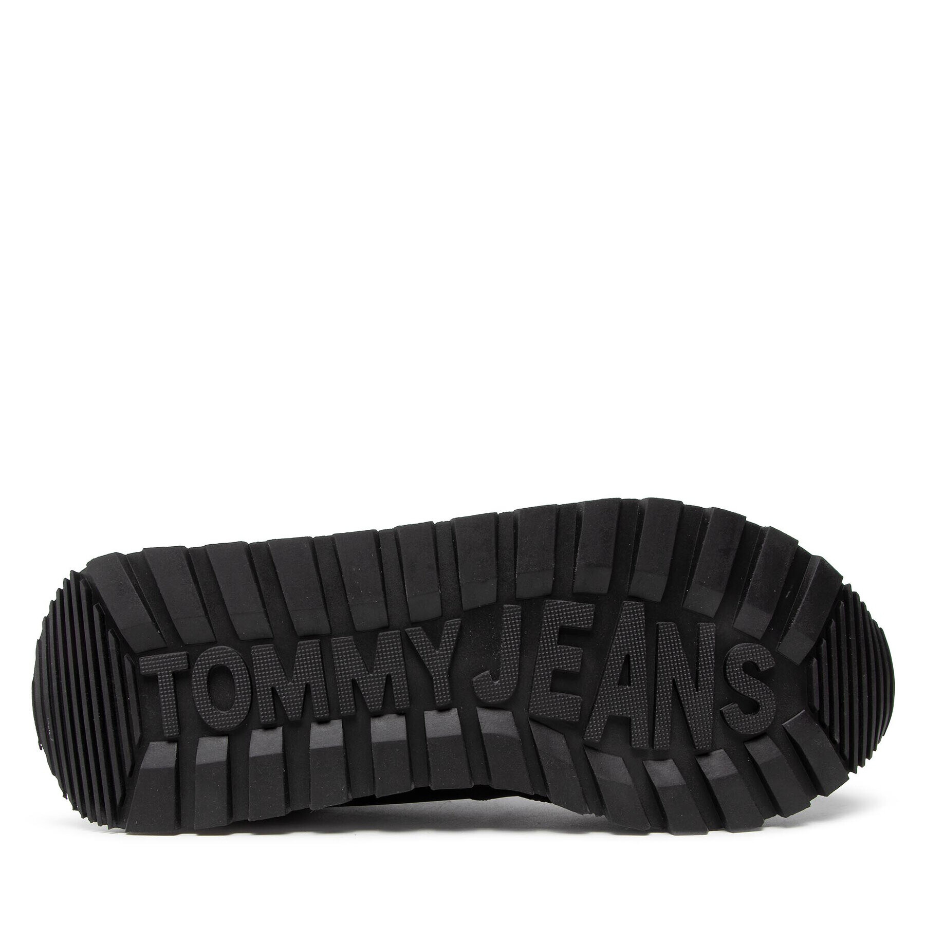 Tommy Jeans Сникърси Leather Runner EM0EM00898 Черен - Pepit.bg