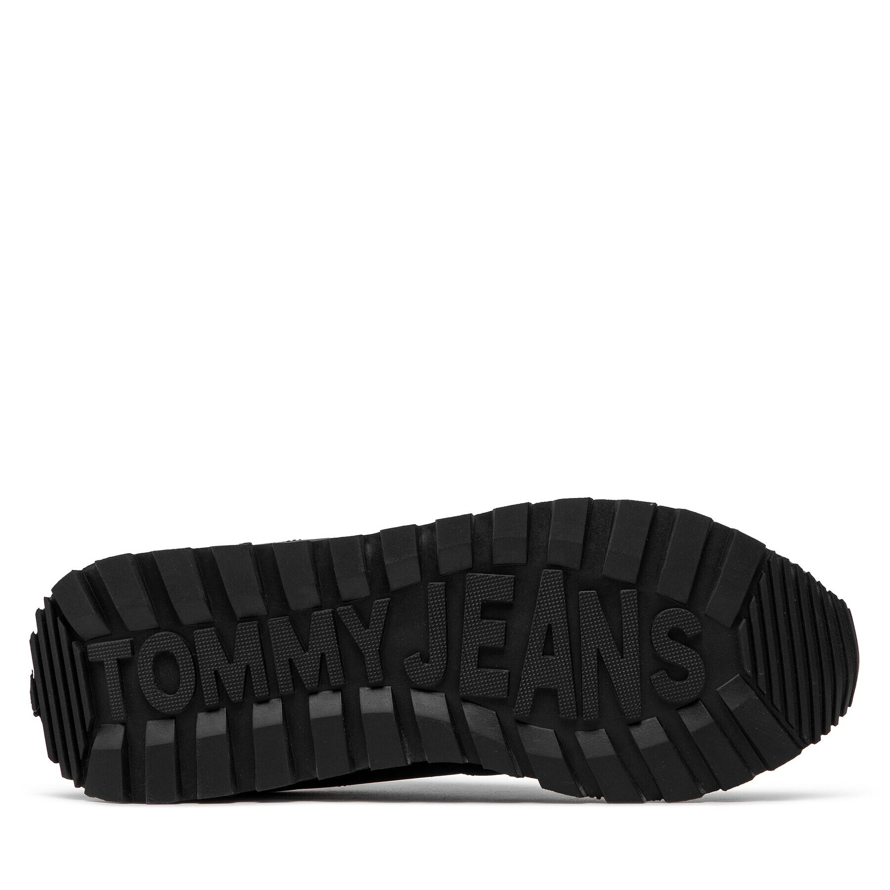 Tommy Jeans Сникърси Leather Runner EN0EN01512 Черен - Pepit.bg