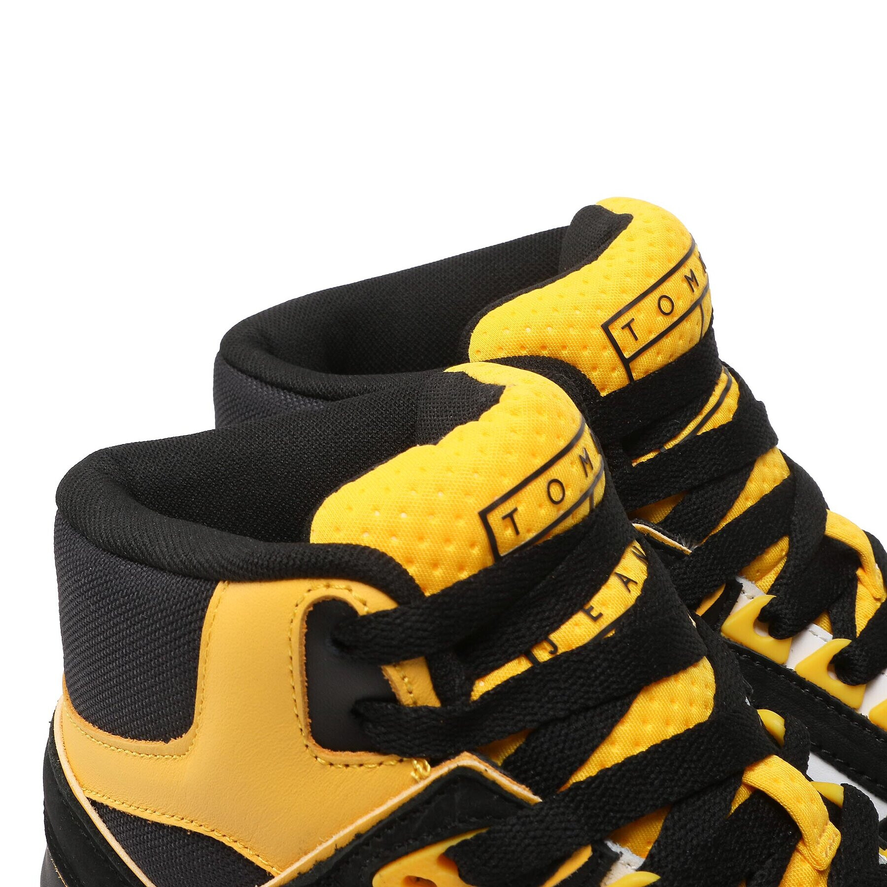 Tommy Jeans Сникърси Mid Cut Skater EM0EM01108 Черен - Pepit.bg