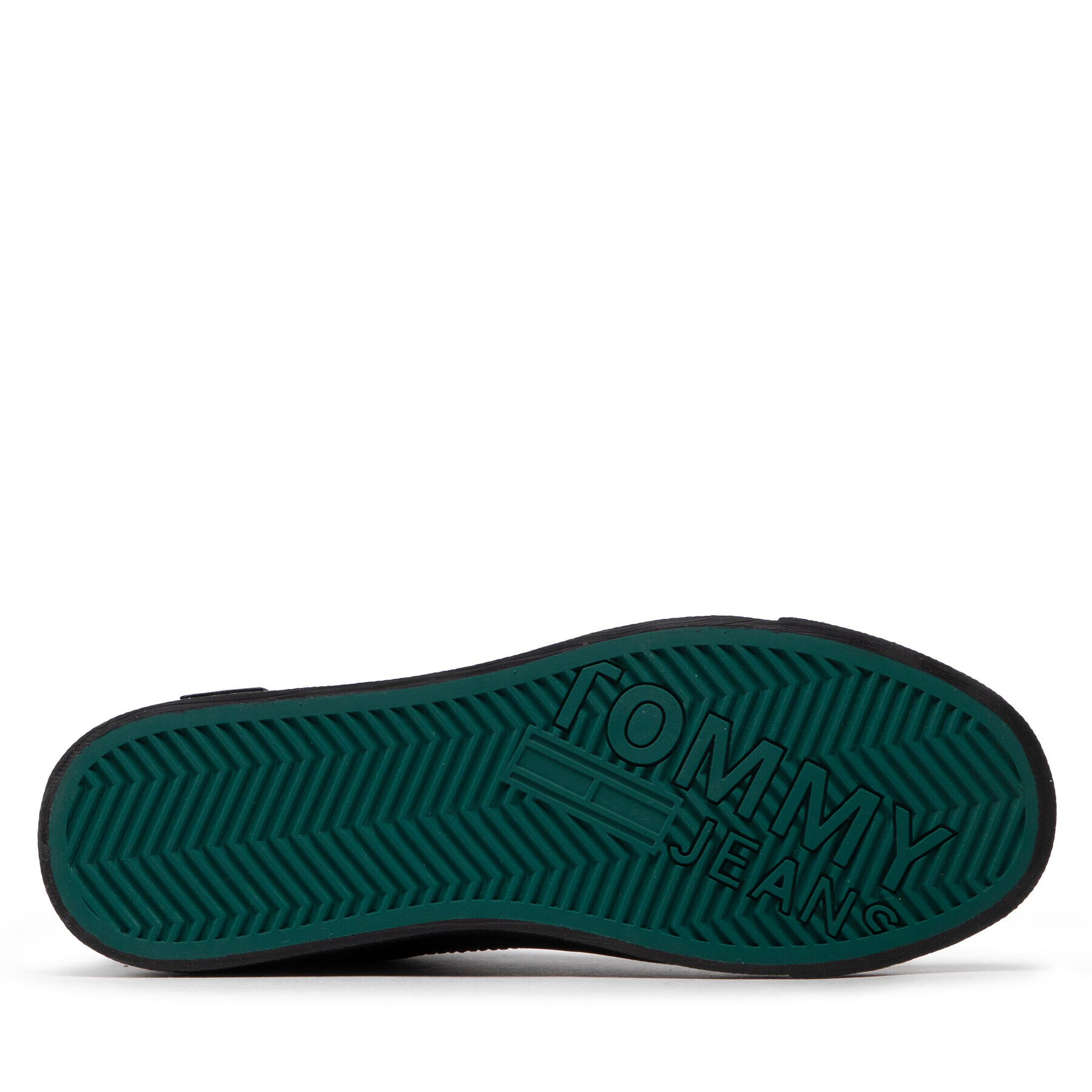 Tommy Jeans Сникърси Mid Leather Vulc EM0EM01067 Черен - Pepit.bg