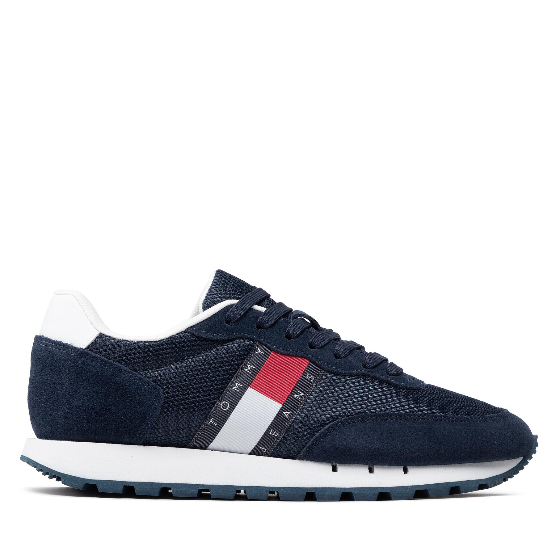 Tommy Jeans Сникърси Mix Runner EM0EM00871 Тъмносин - Pepit.bg