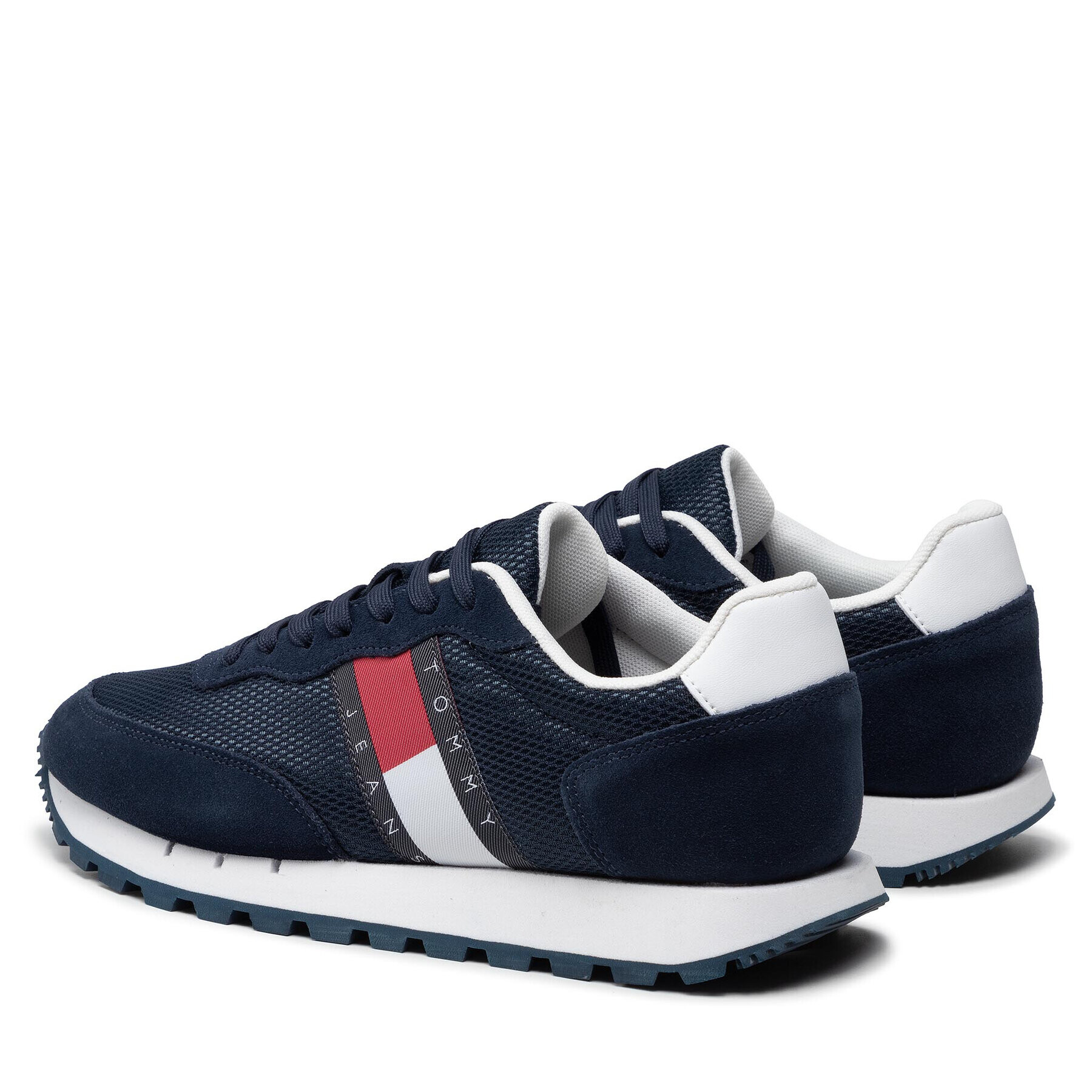 Tommy Jeans Сникърси Mix Runner EM0EM00871 Тъмносин - Pepit.bg