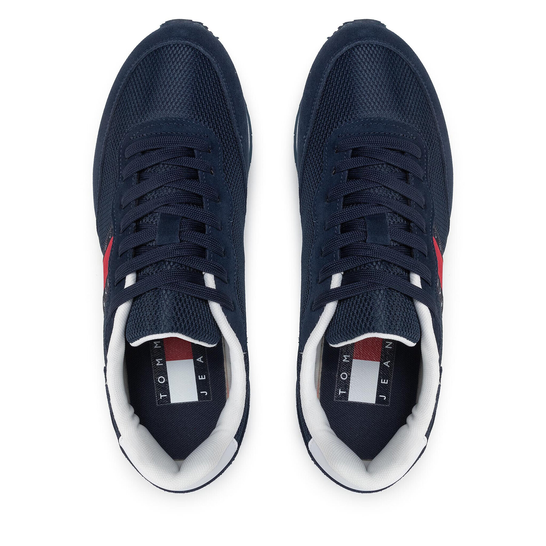 Tommy Jeans Сникърси Mix Runner EM0EM00871 Тъмносин - Pepit.bg