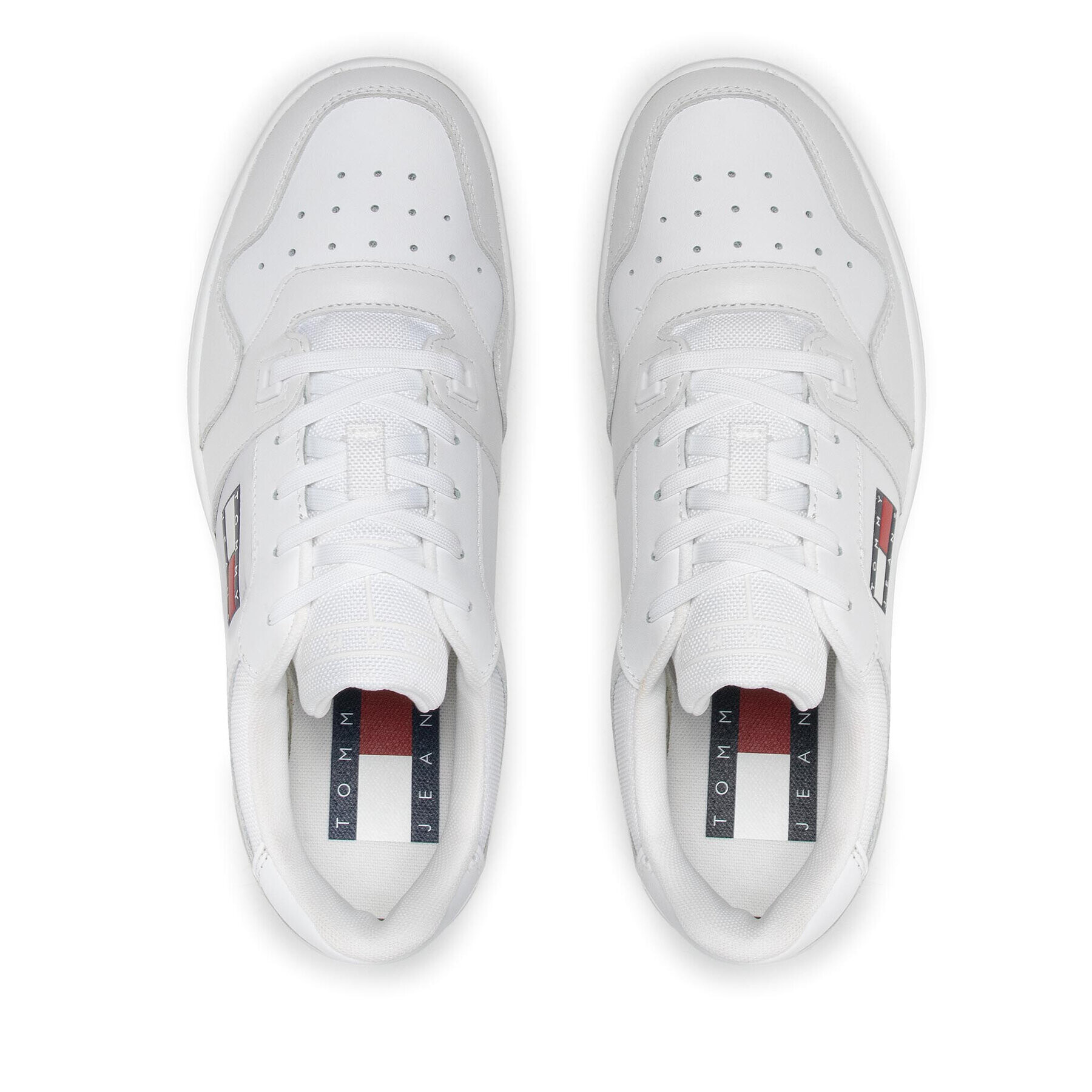 Tommy Jeans Сникърси Retro Basket EM0EM00955 Бял - Pepit.bg