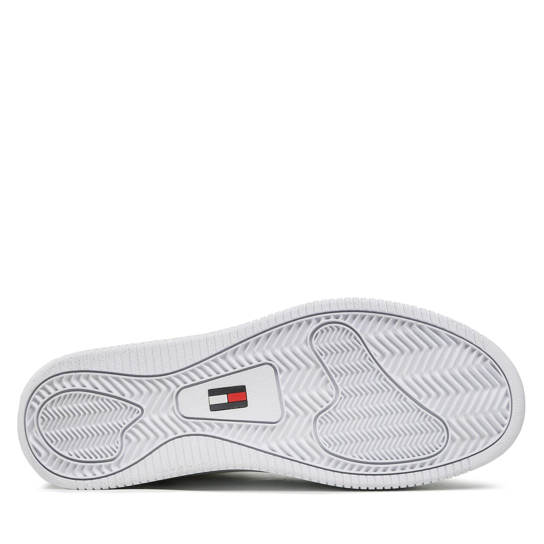 Tommy Jeans Сникърси Retro Basket Mid Cut EM0EM01142 Бял - Pepit.bg