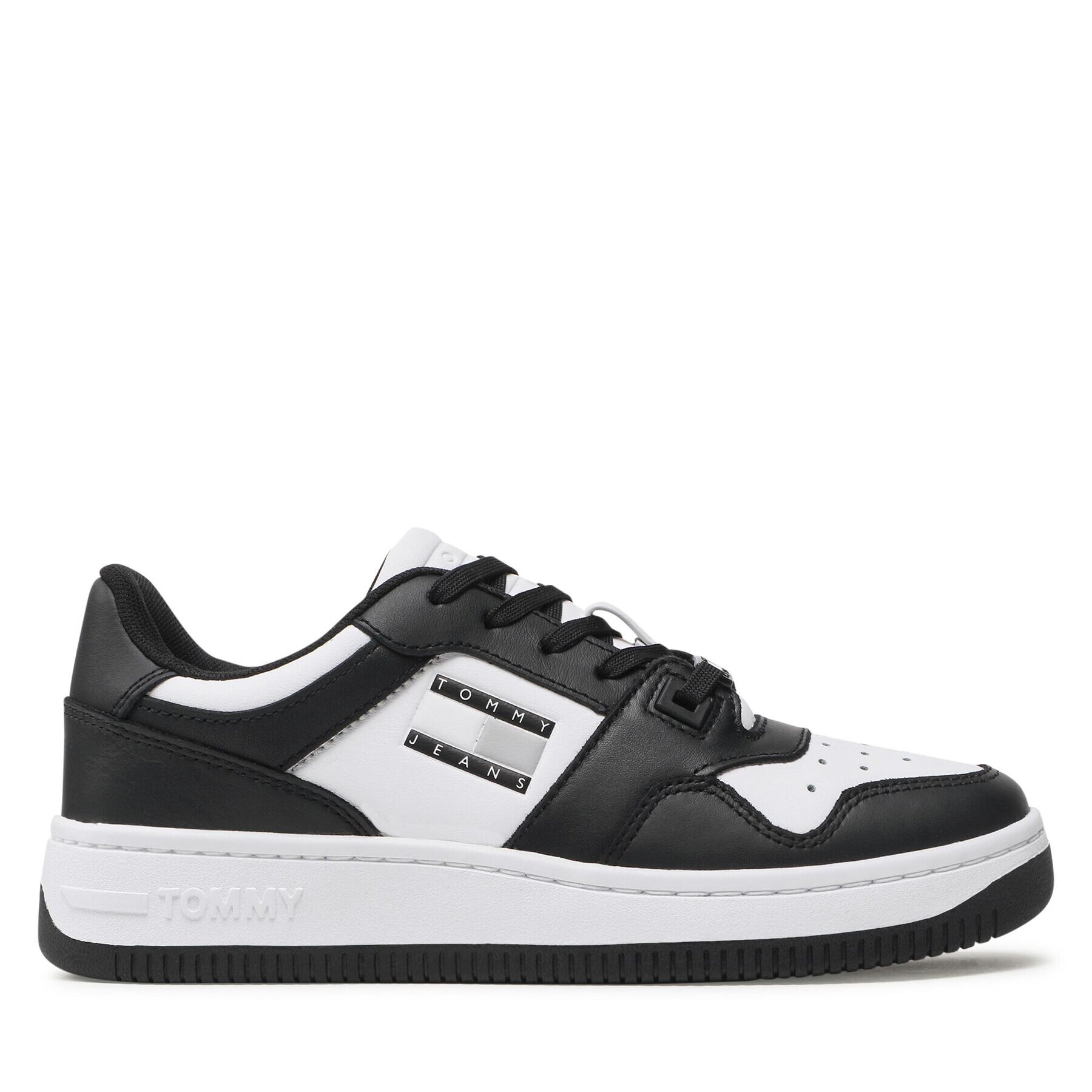 Tommy Jeans Сникърси Retro Low Fancy EN0EN02103 Черен - Pepit.bg