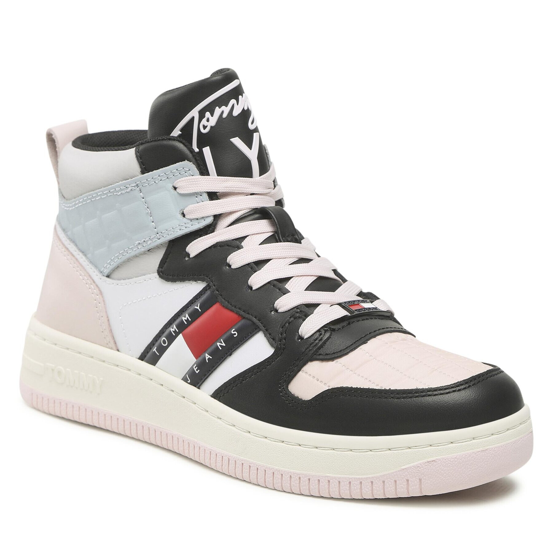 Tommy Jeans Сникърси Retro Mid Basket EN0EN01964 Цветен - Pepit.bg