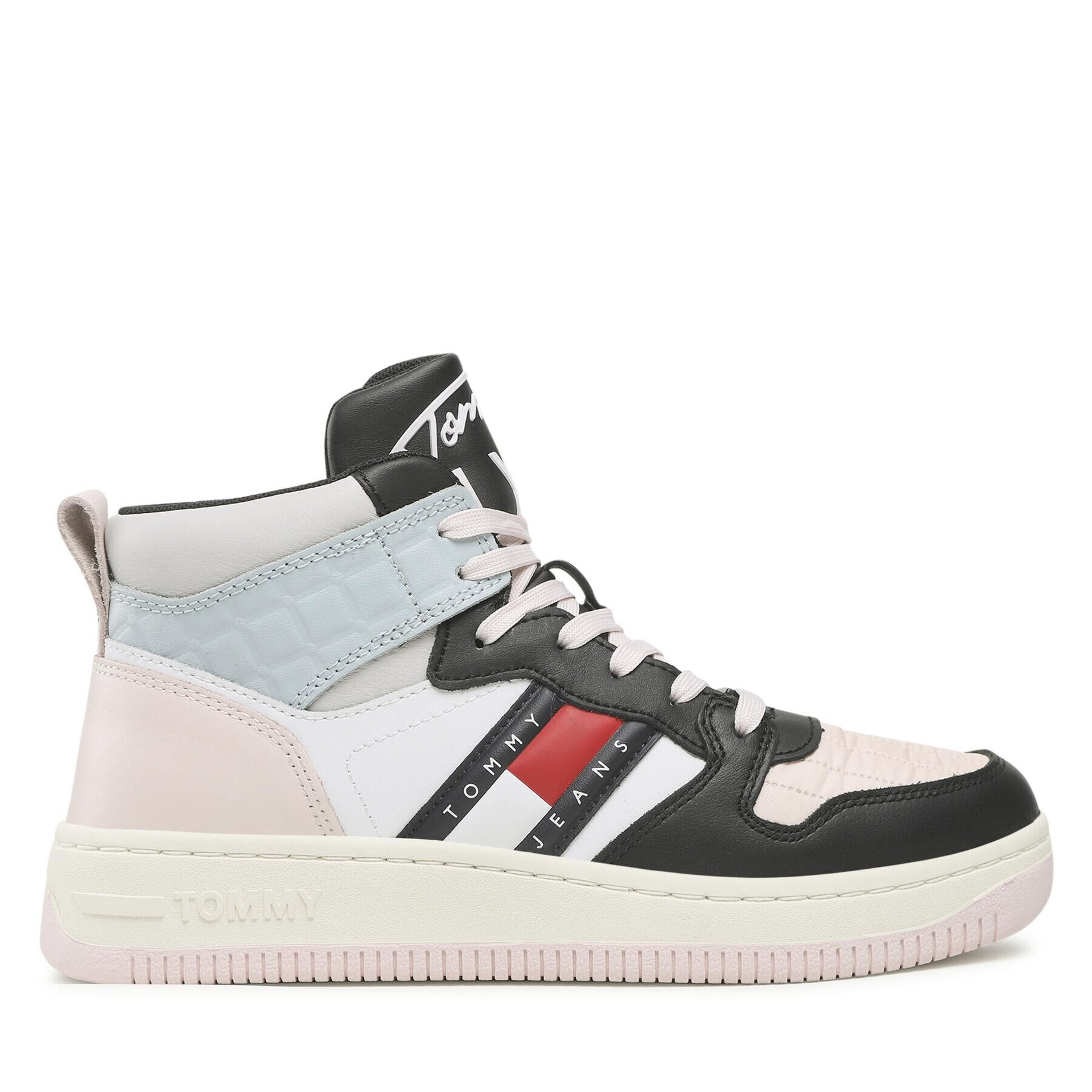 Tommy Jeans Сникърси Retro Mid Basket EN0EN01964 Цветен - Pepit.bg