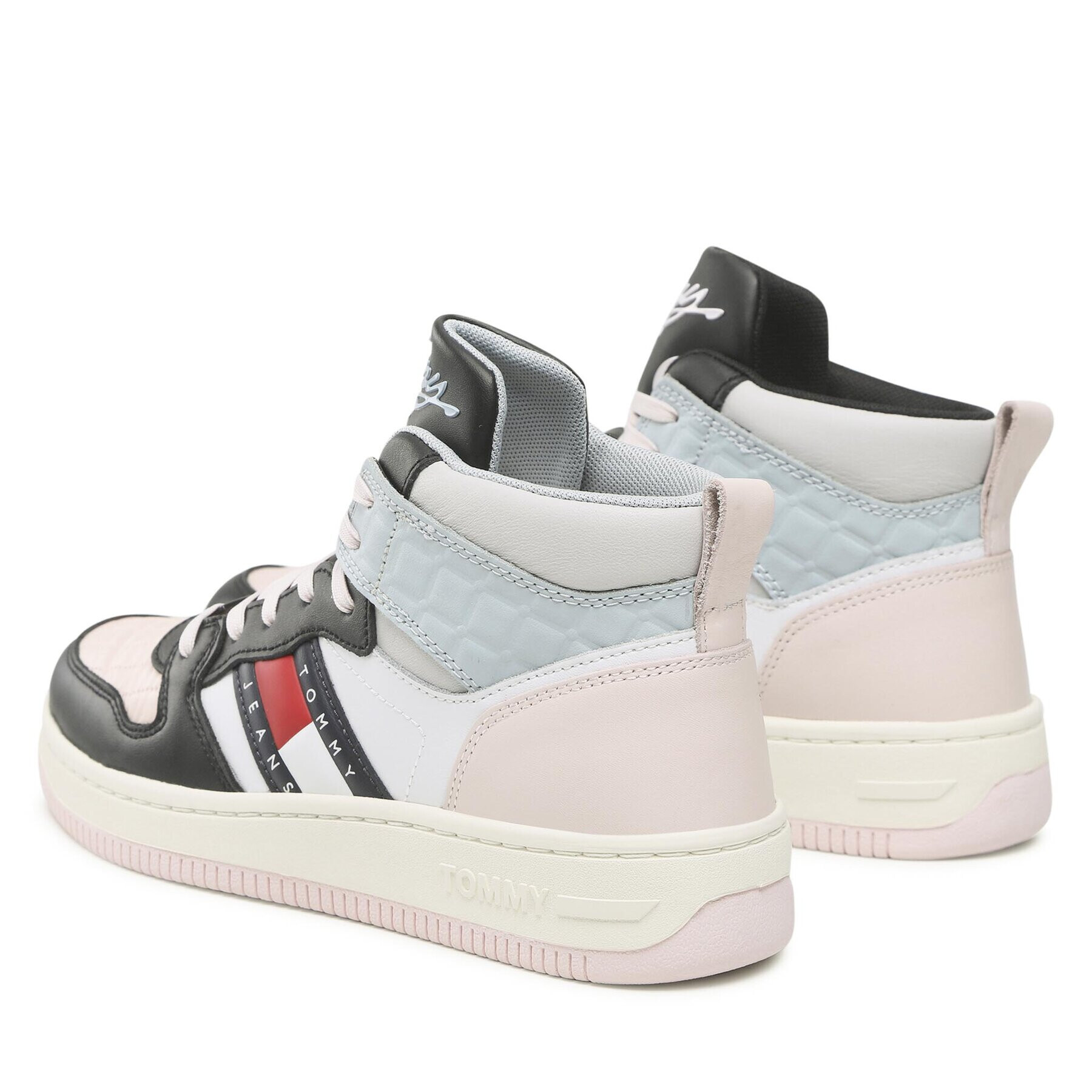 Tommy Jeans Сникърси Retro Mid Basket EN0EN01964 Цветен - Pepit.bg